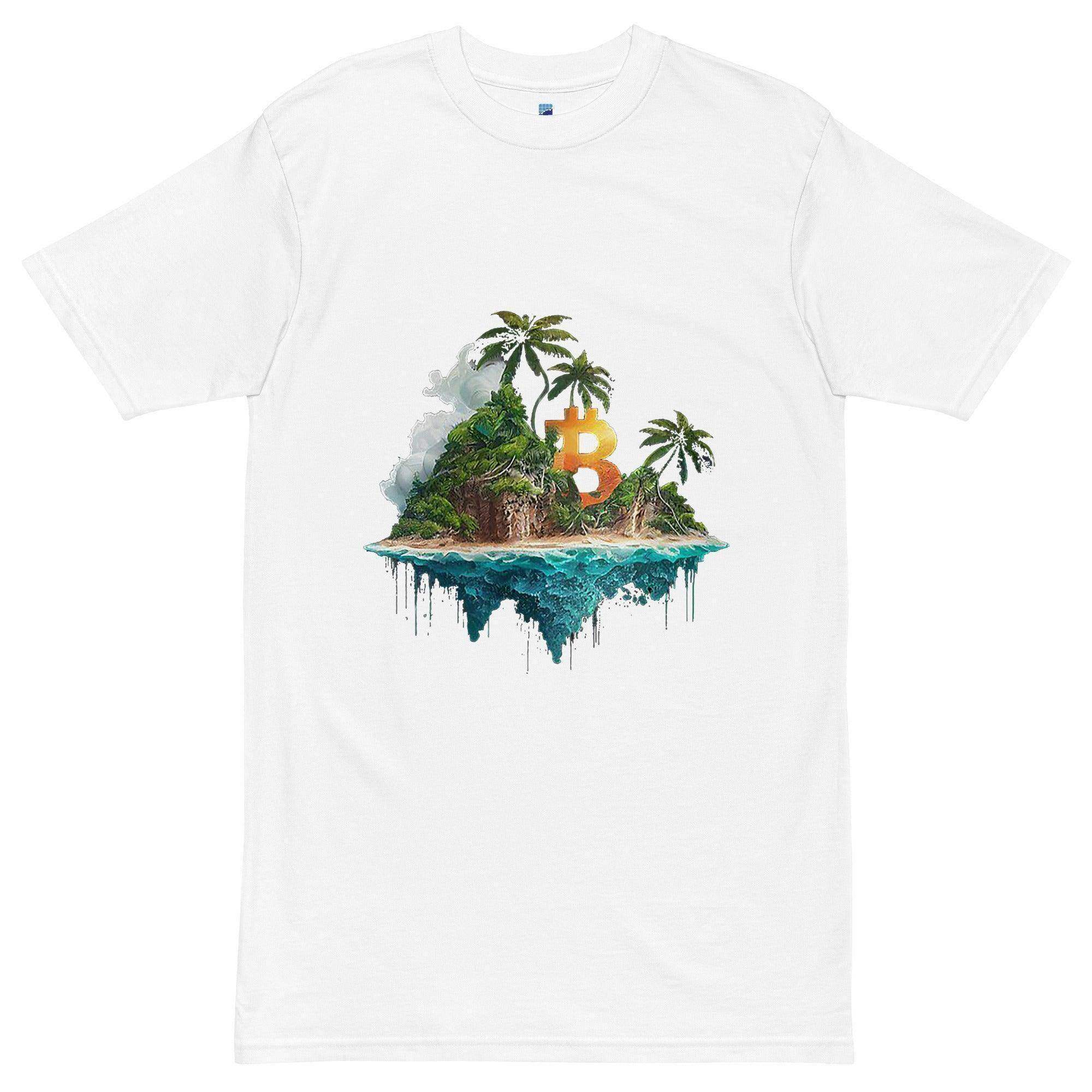 Bitcoin Desert Island T-Shirt - InvestmenTees