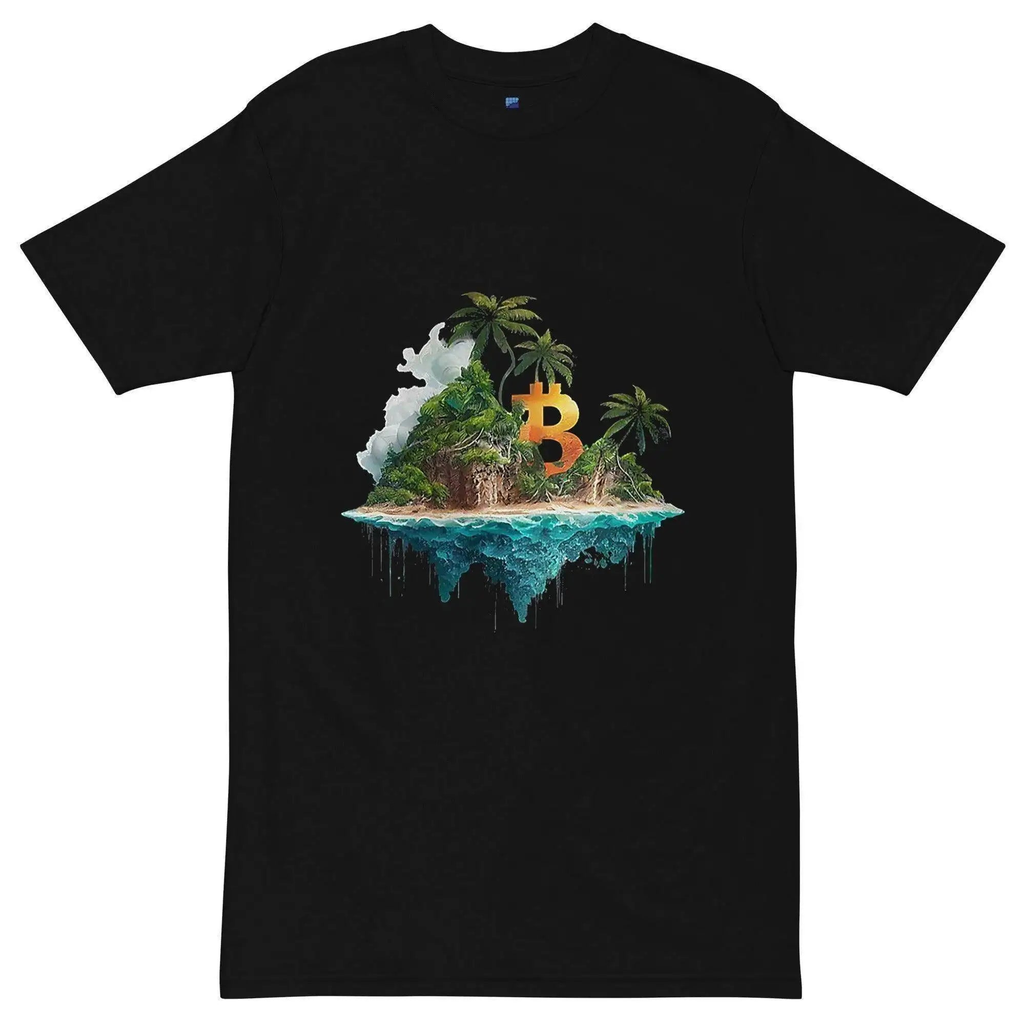 Bitcoin Desert Island T-Shirt - InvestmenTees