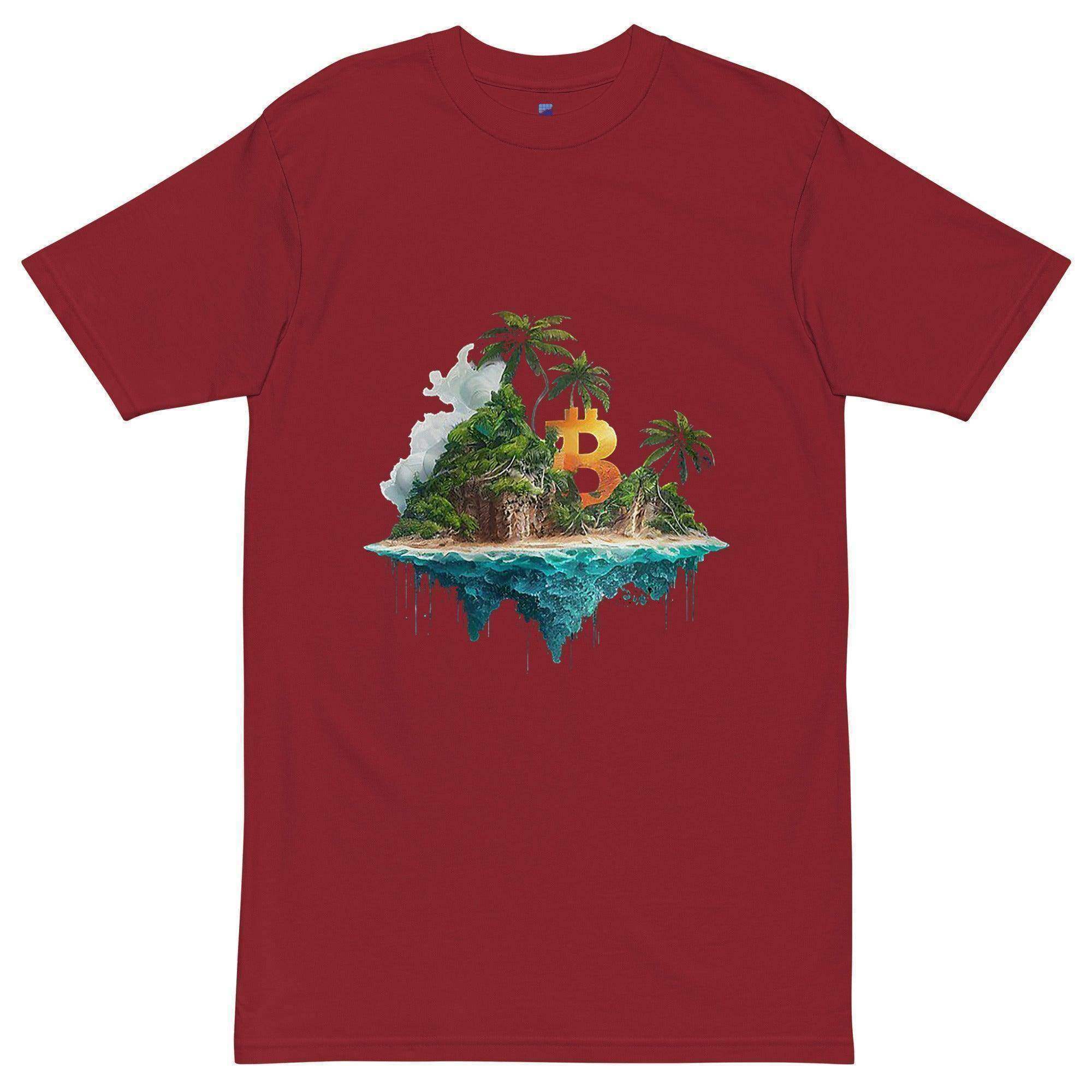 Bitcoin Desert Island T-Shirt - InvestmenTees