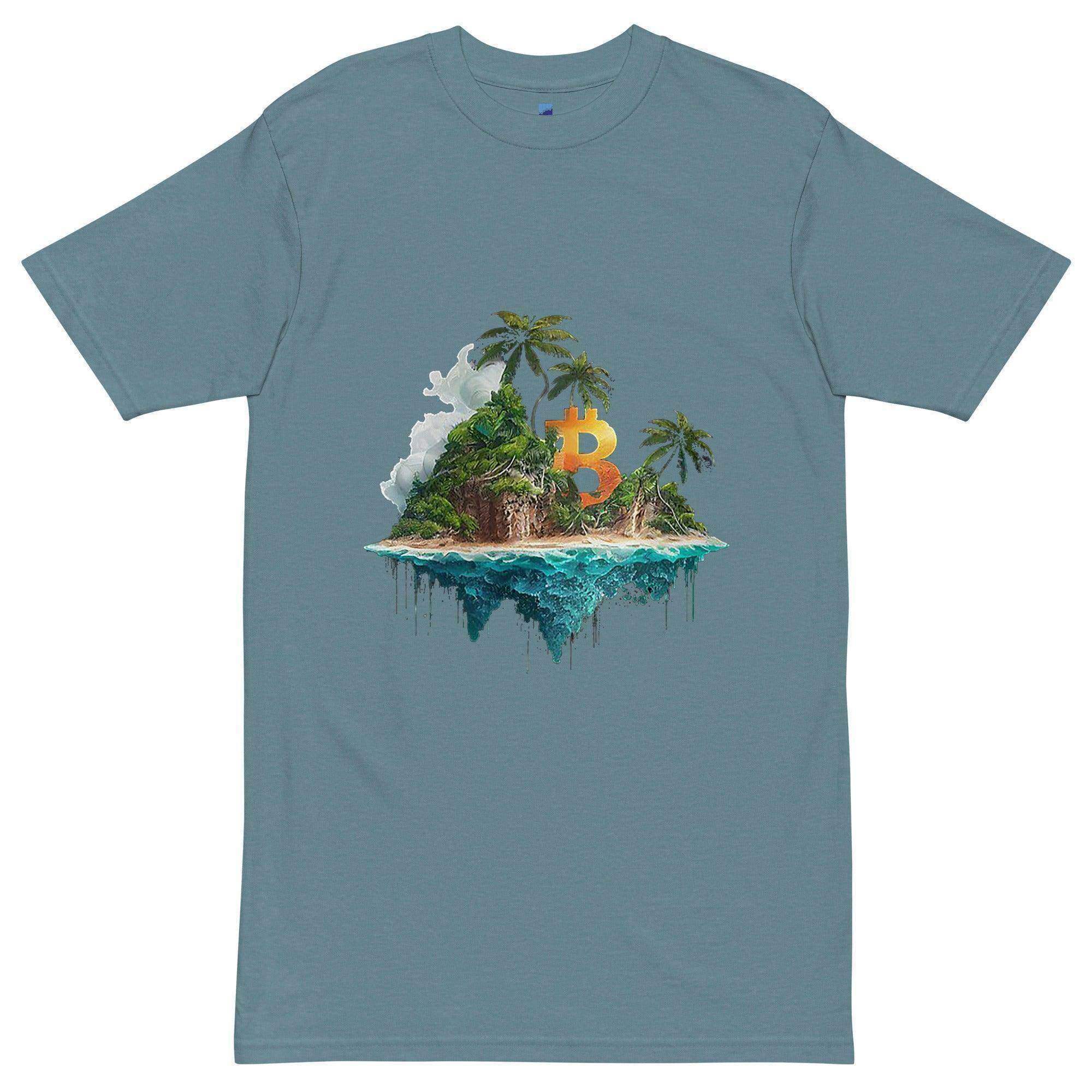 Bitcoin Desert Island T-Shirt - InvestmenTees