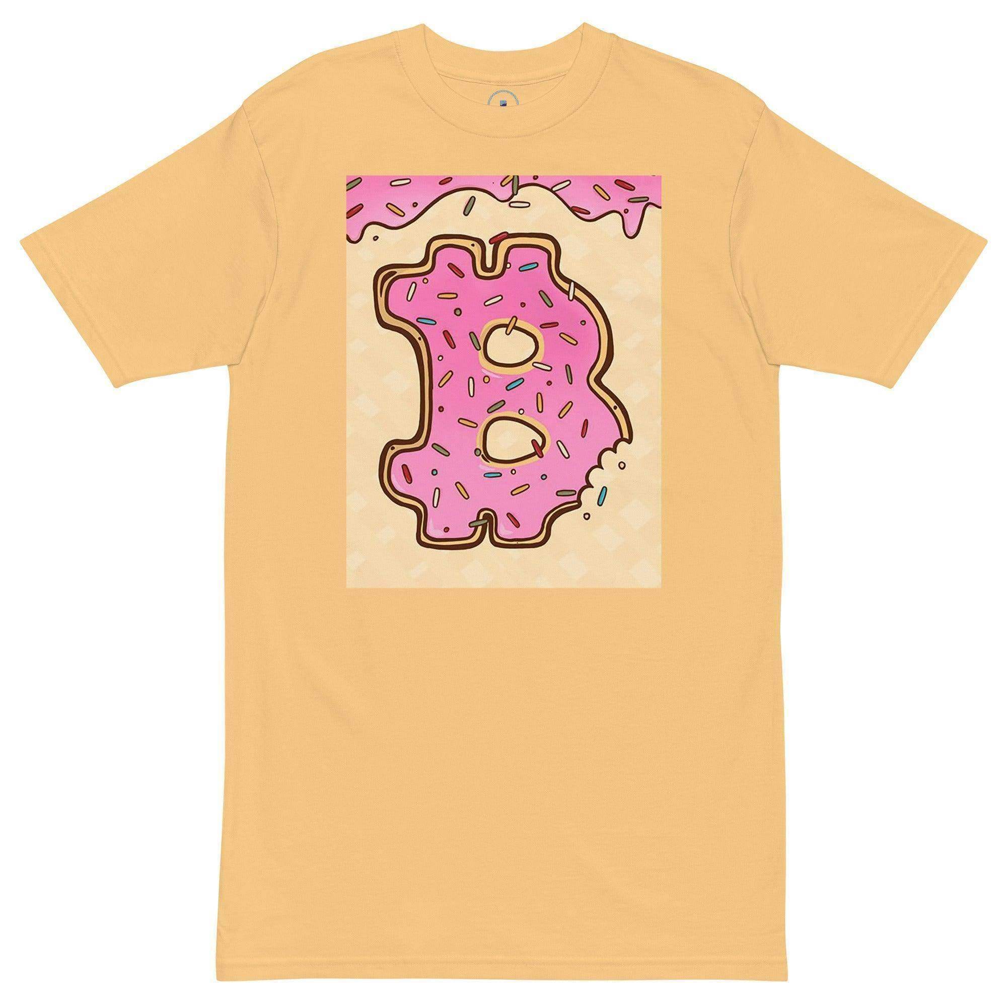 Bitcoin Donut Bite Art T-Shirt - InvestmenTees