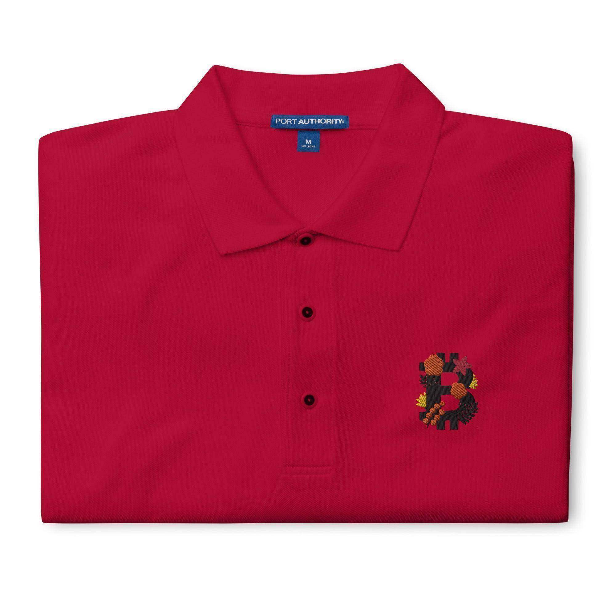 Bitcoin Flowers Polo Shirt - InvestmenTees