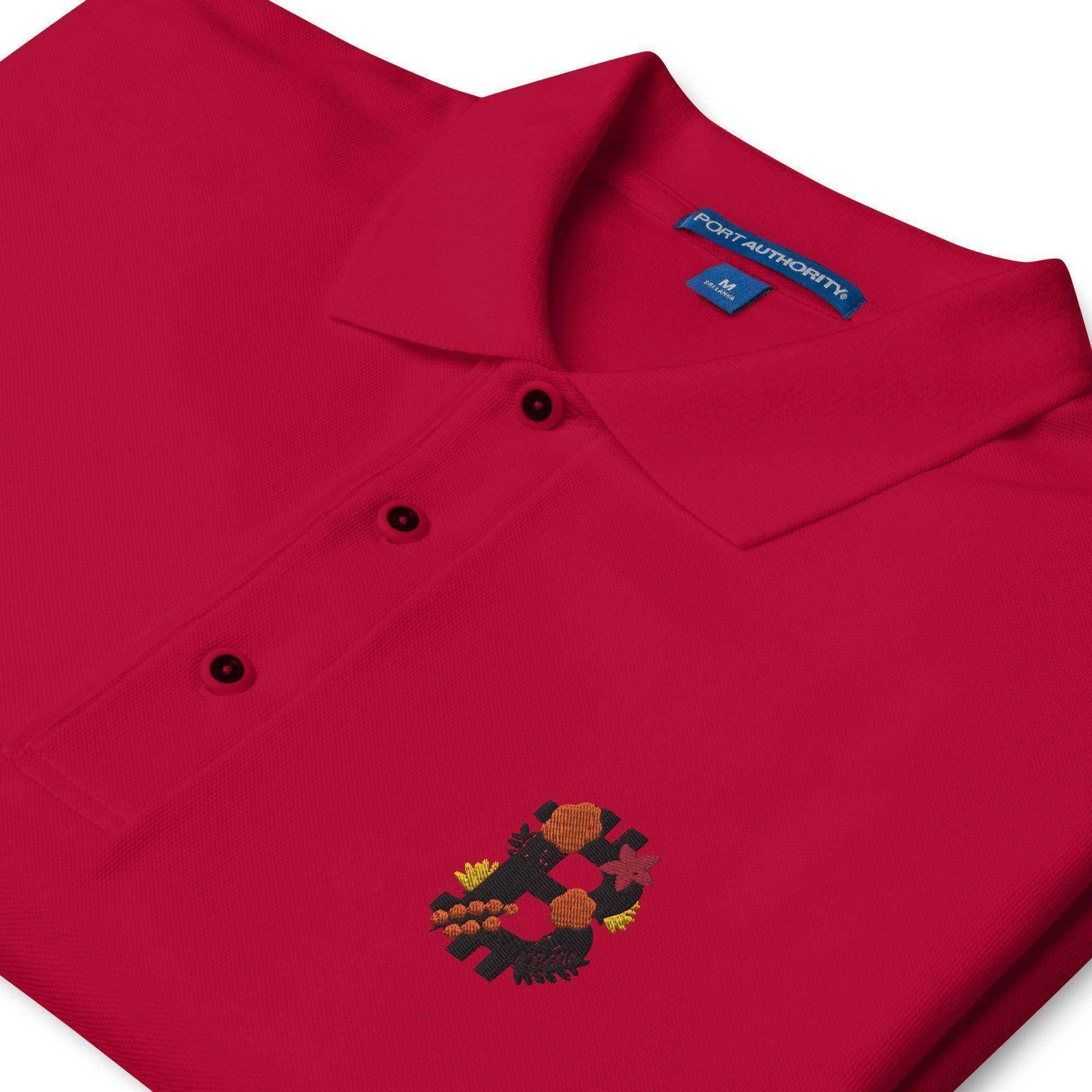 Bitcoin Flowers Polo Shirt - InvestmenTees
