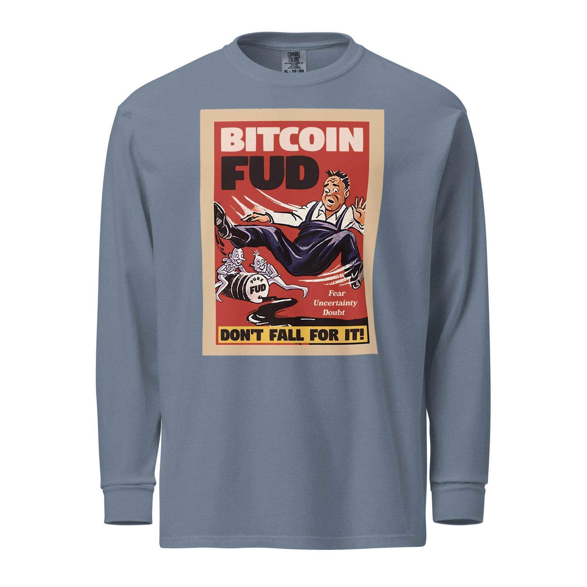 Bitcoin FUD Long Sleeve T-Shirt - InvestmenTees