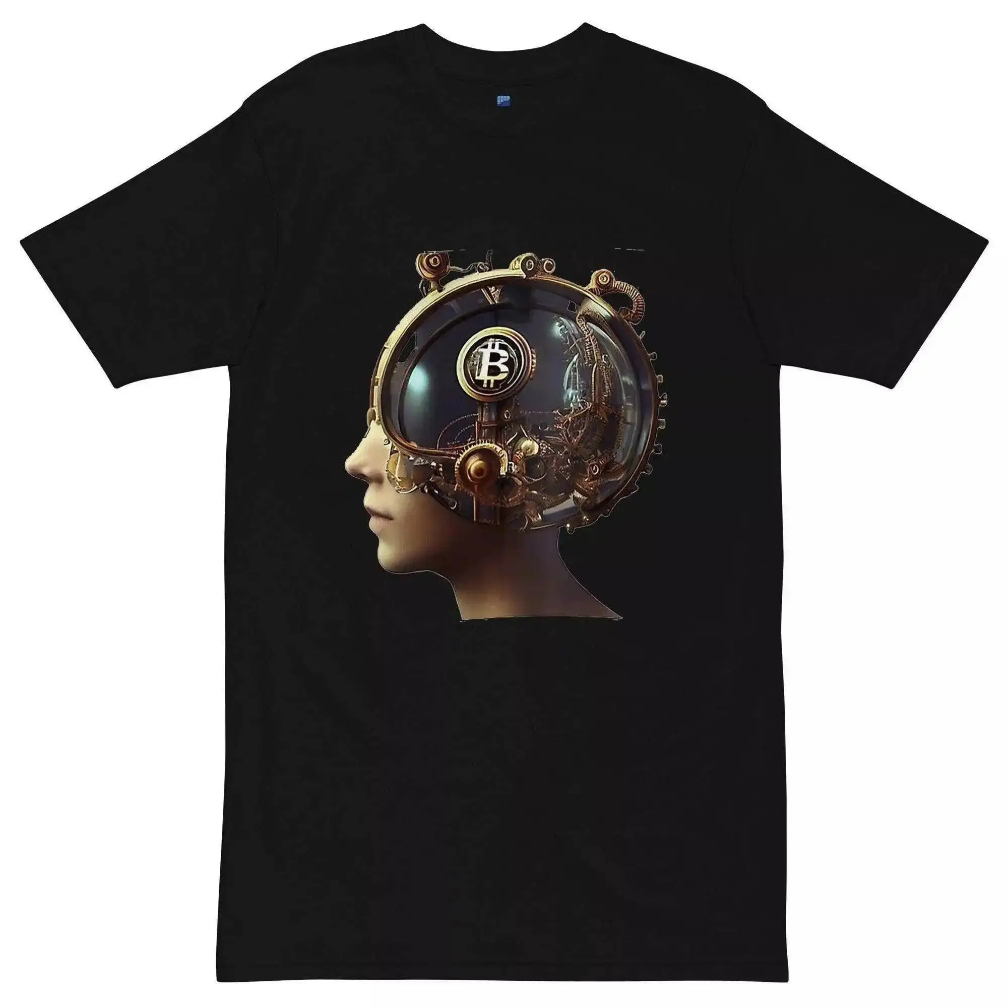 Bitcoin Futuristic Lady T-Shirt - InvestmenTees