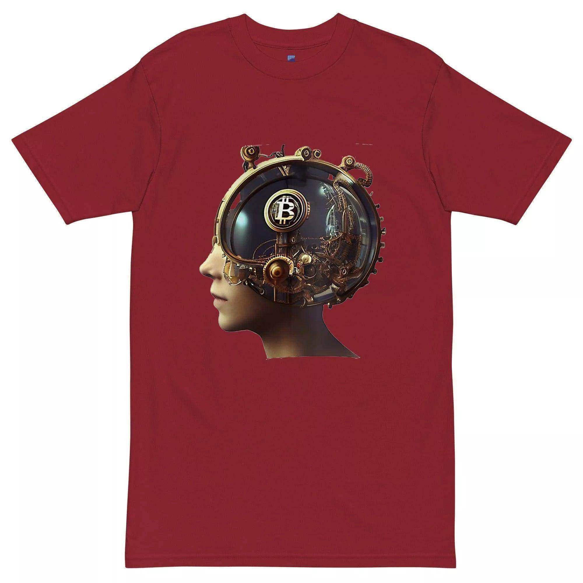 Bitcoin Futuristic Lady T-Shirt - InvestmenTees