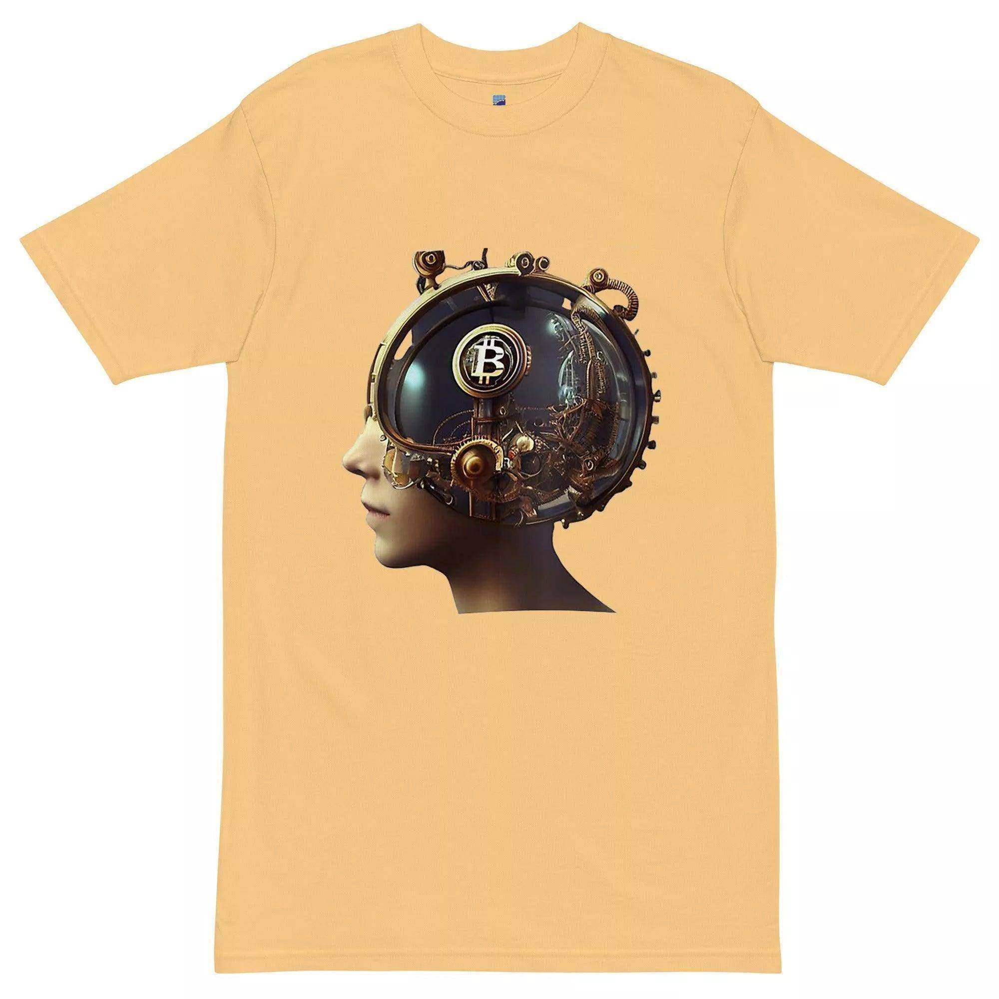 Bitcoin Futuristic Lady T-Shirt - InvestmenTees