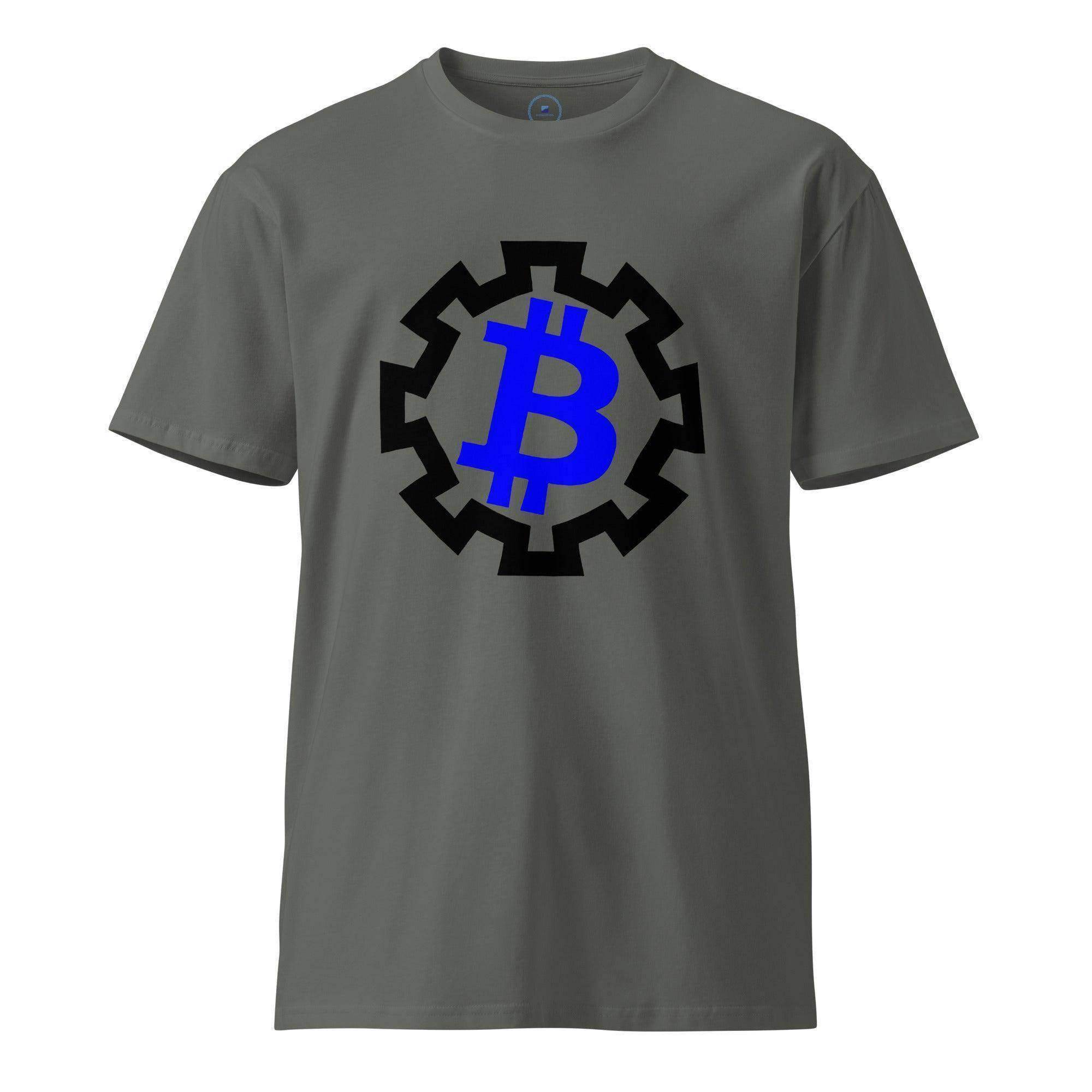 Bitcoin Gear Wheel T-Shirt - InvestmenTees