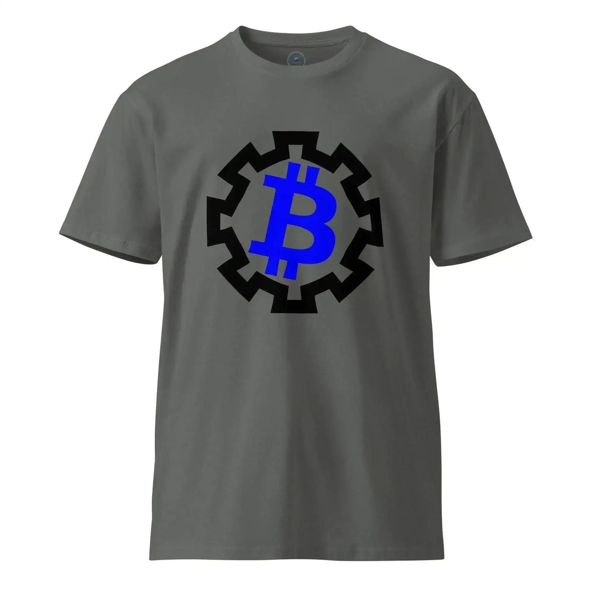 Bitcoin Gear Wheel T-Shirt - InvestmenTees