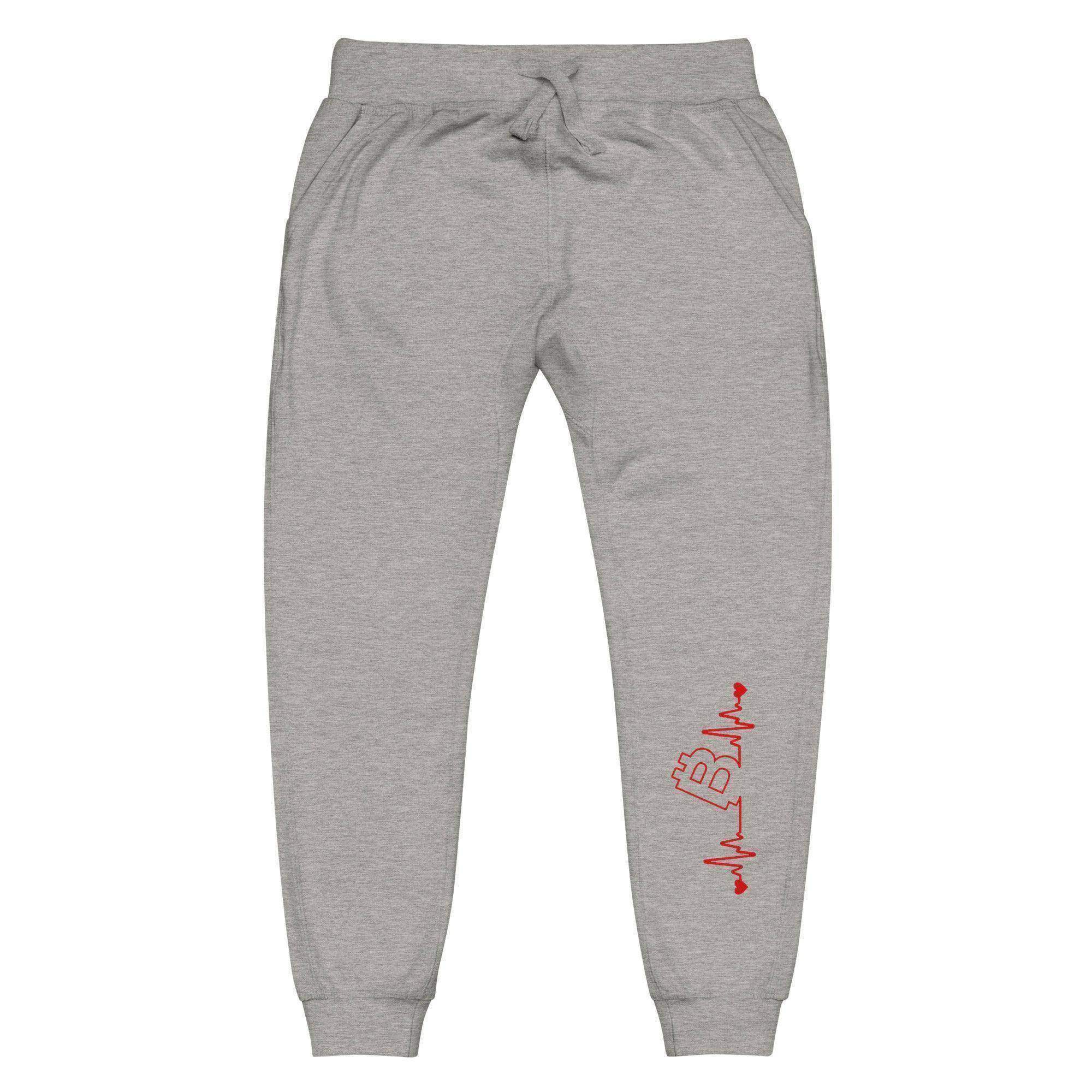 Bitcoin Heartbeat | BTC Sweatpants - InvestmenTees