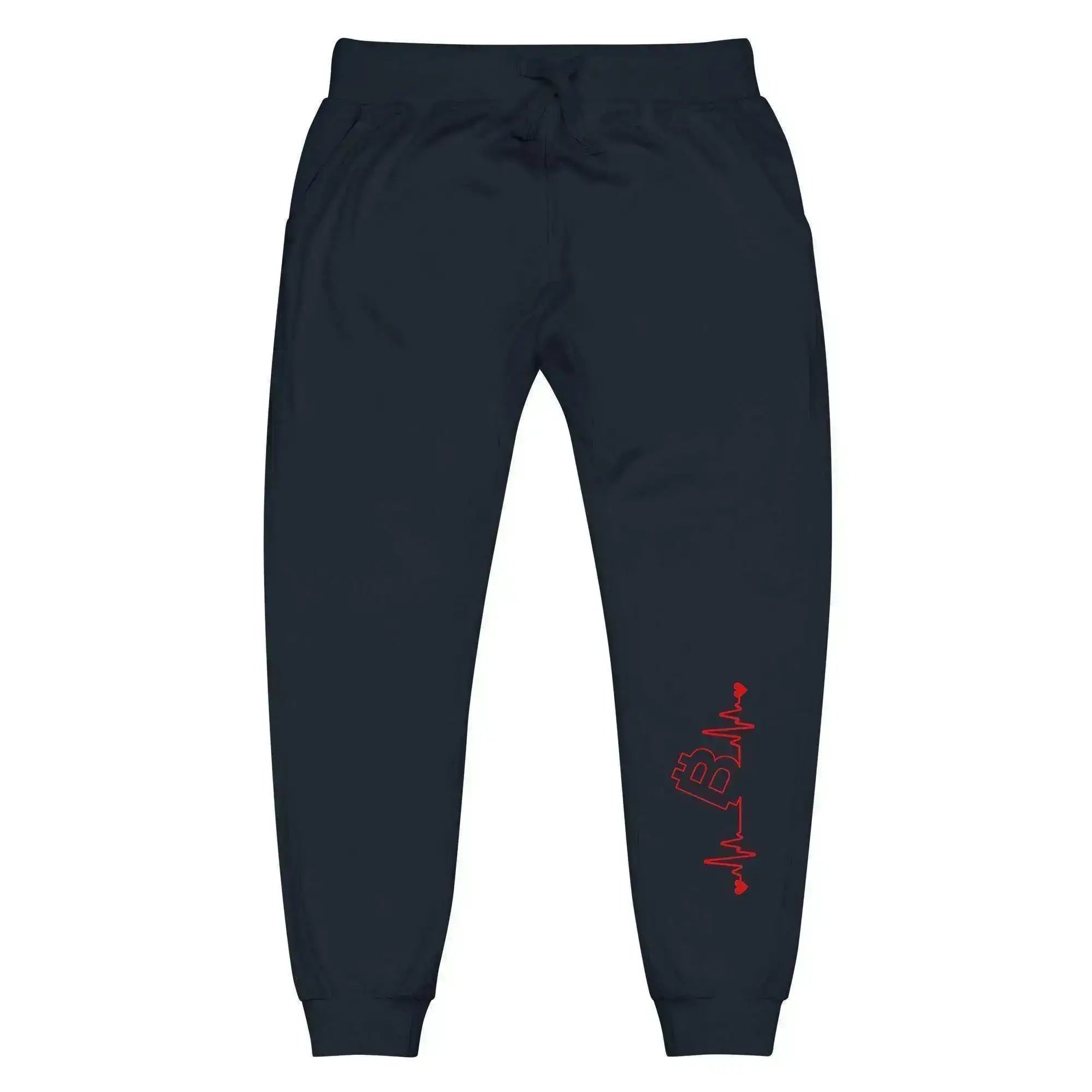 Bitcoin Heartbeat | BTC Sweatpants - InvestmenTees