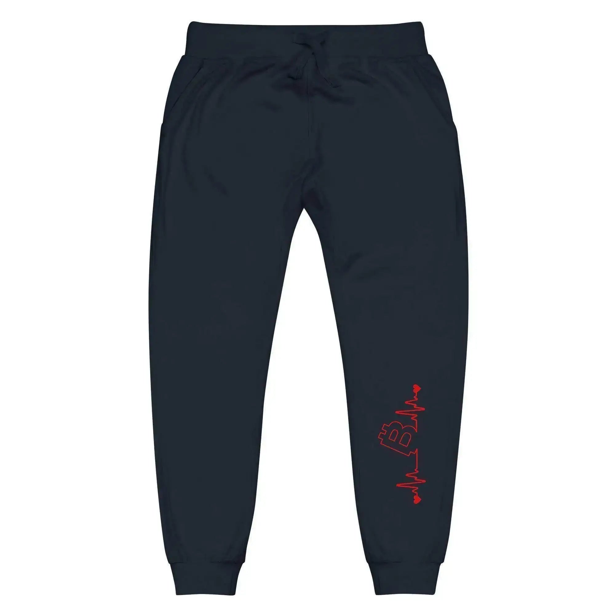 Bitcoin Heartbeat | BTC Sweatpants - InvestmenTees