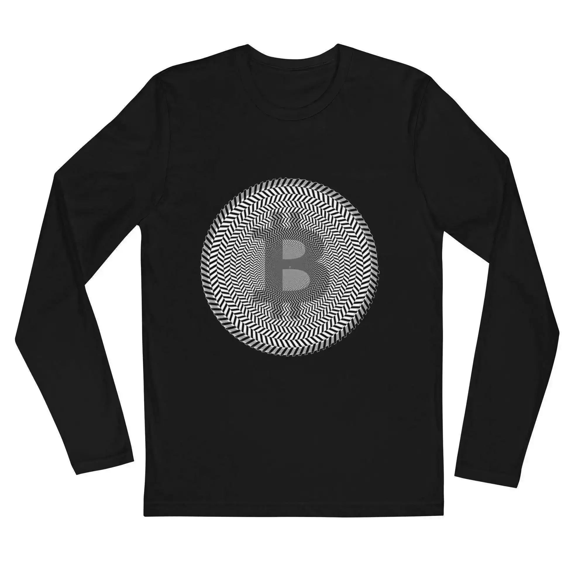 Bitcoin Illusion Long Sleeve T-Shirt - InvestmenTees