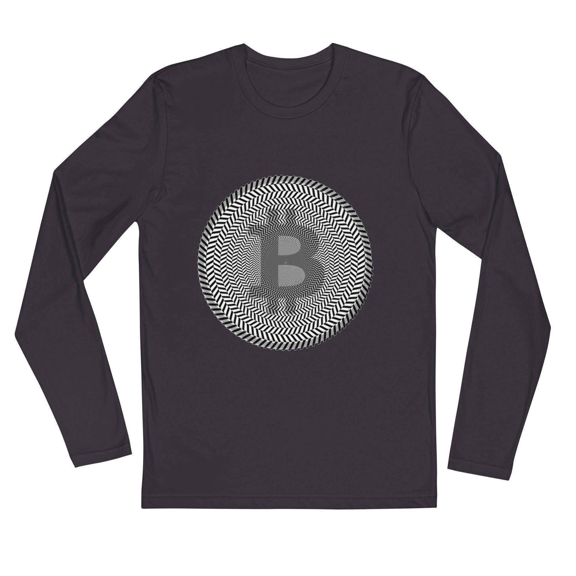 Bitcoin Illusion Long Sleeve T-Shirt - InvestmenTees