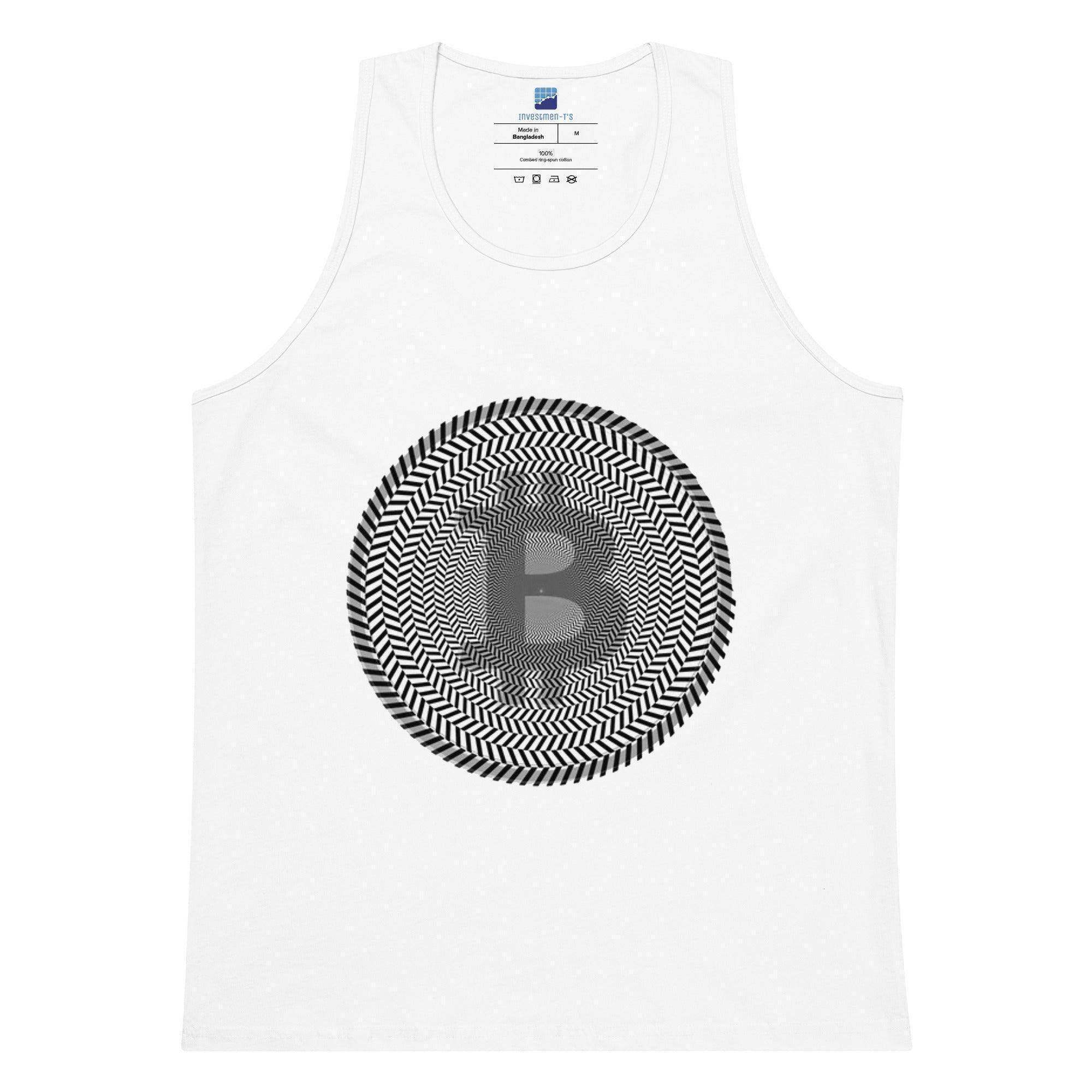 Bitcoin Illusion Tank Top - InvestmenTees