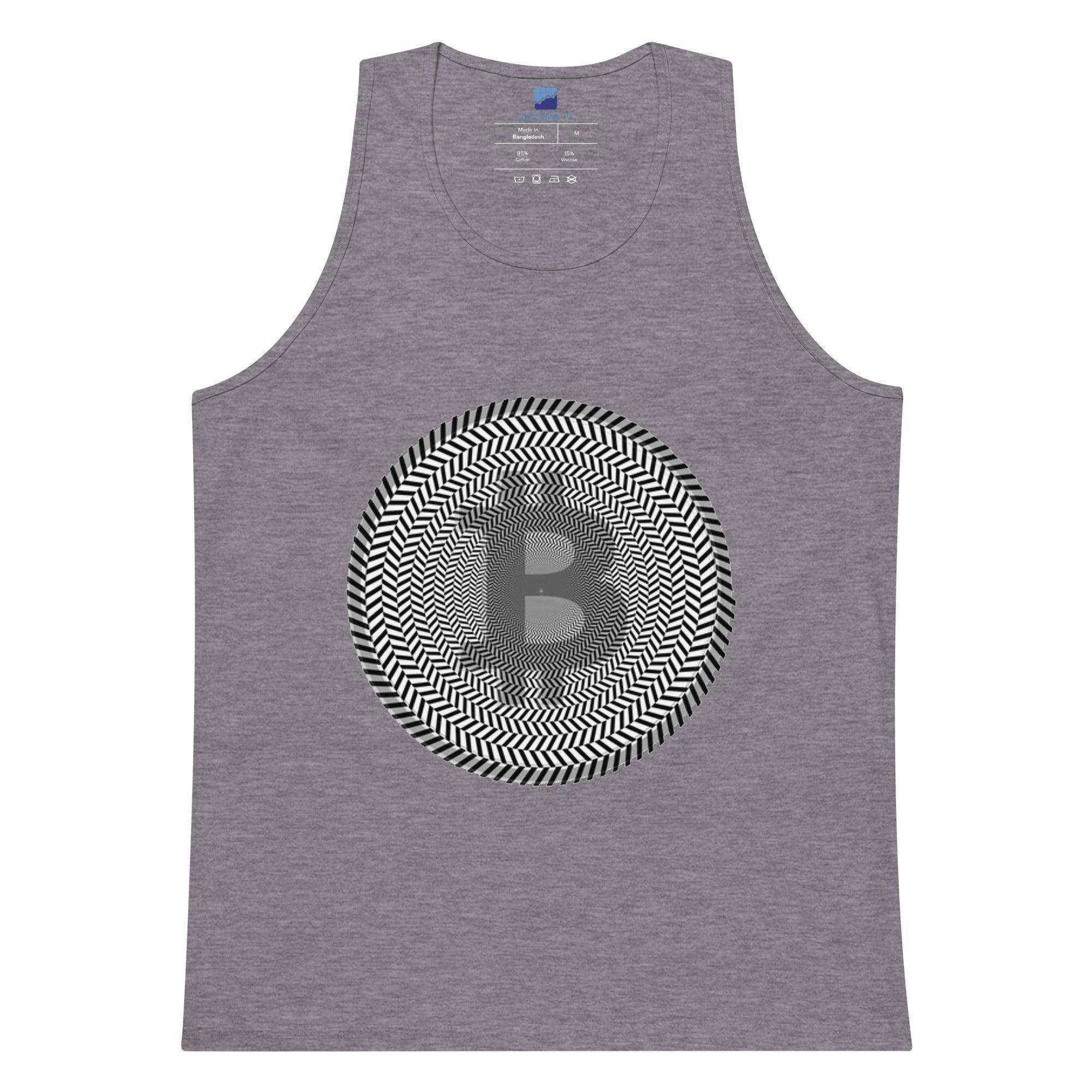 Bitcoin Illusion Tank Top - InvestmenTees