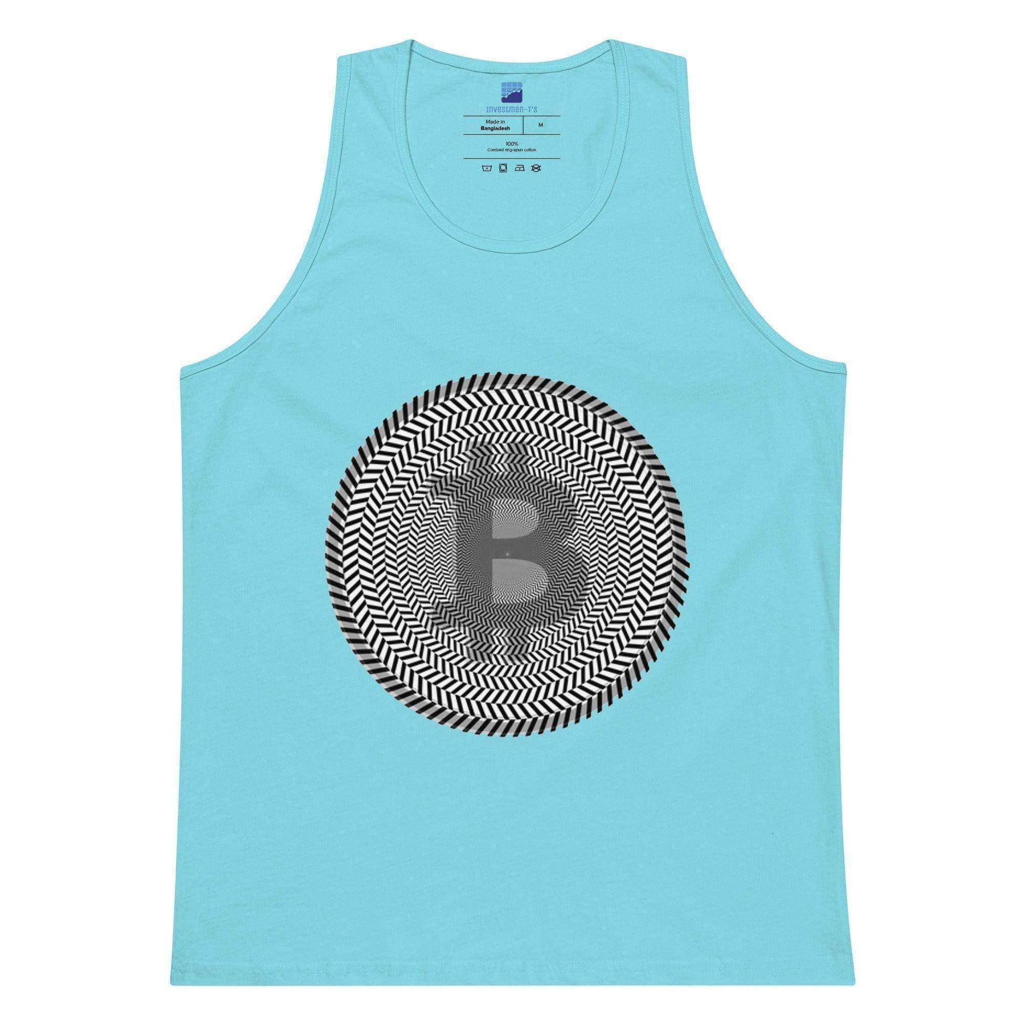 Bitcoin Illusion Tank Top - InvestmenTees