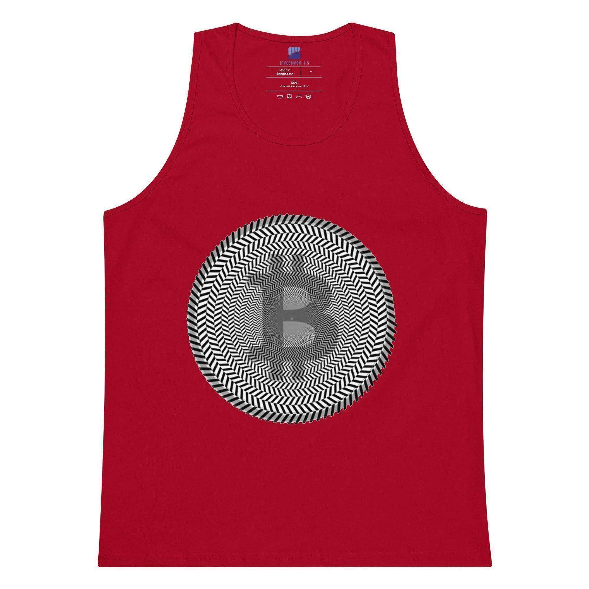 Bitcoin Illusion Tank Top - InvestmenTees