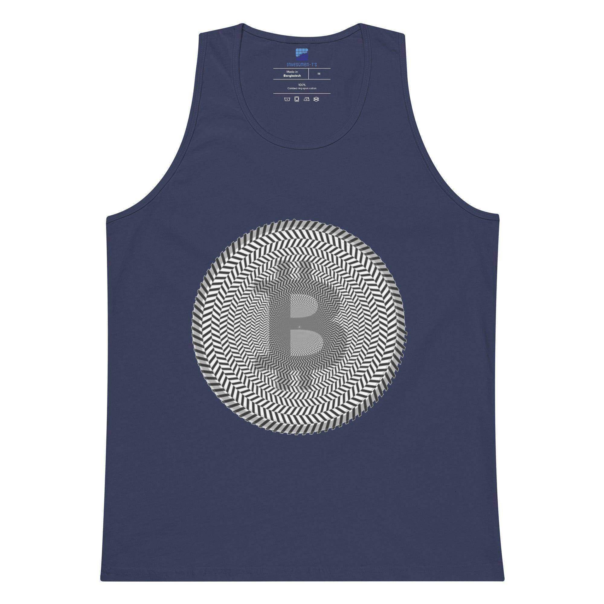 Bitcoin Illusion Tank Top - InvestmenTees