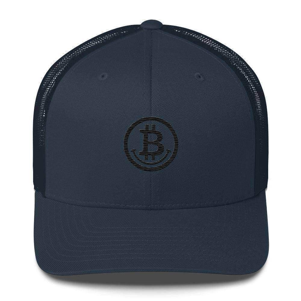 Bitcoin Is Happy Trucker Cap - InvestmenTees