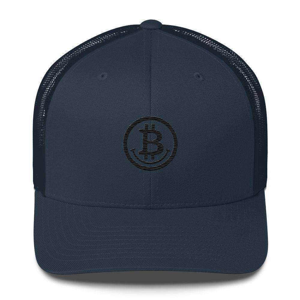 Bitcoin Is Happy Trucker Cap - InvestmenTees