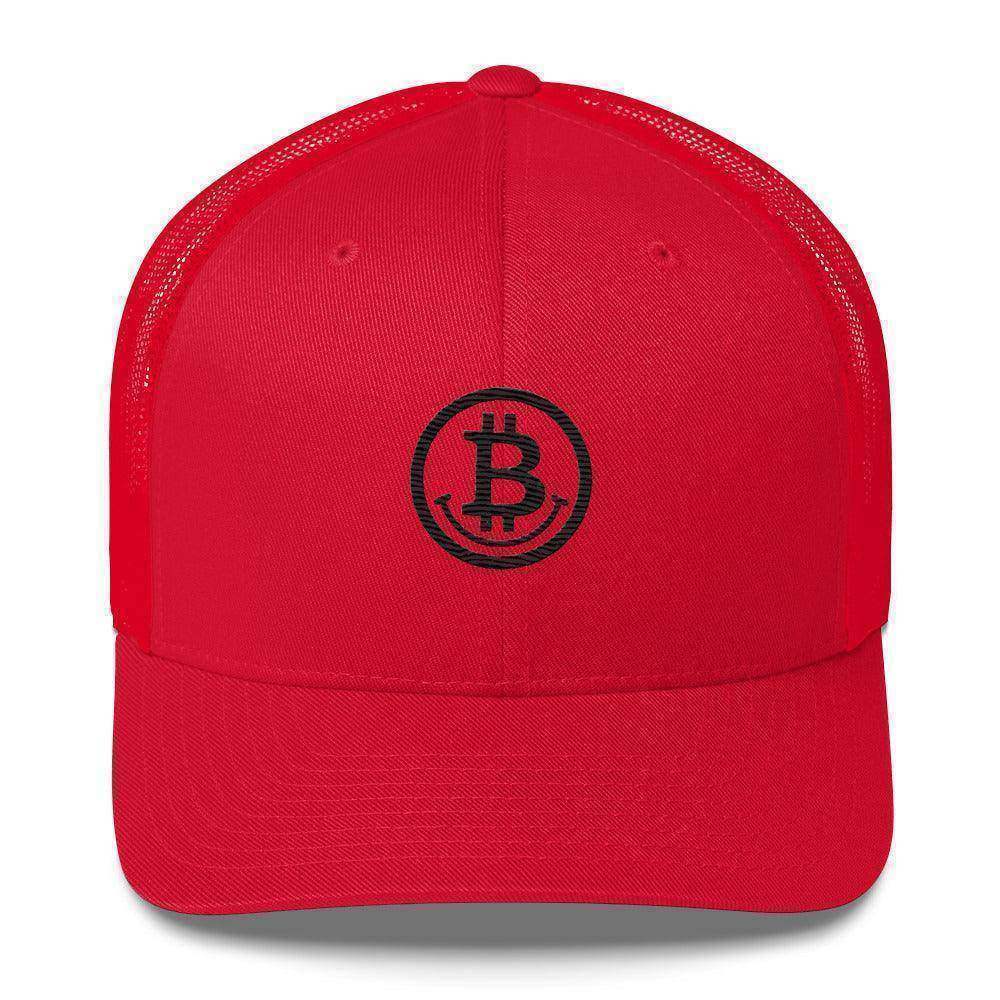 Bitcoin Is Happy Trucker Cap - InvestmenTees