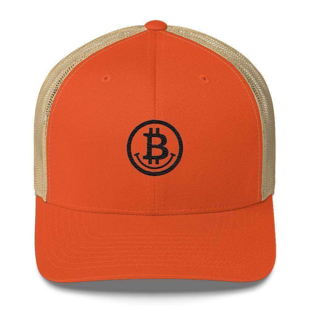 Bitcoin Is Happy Trucker Cap - InvestmenTees