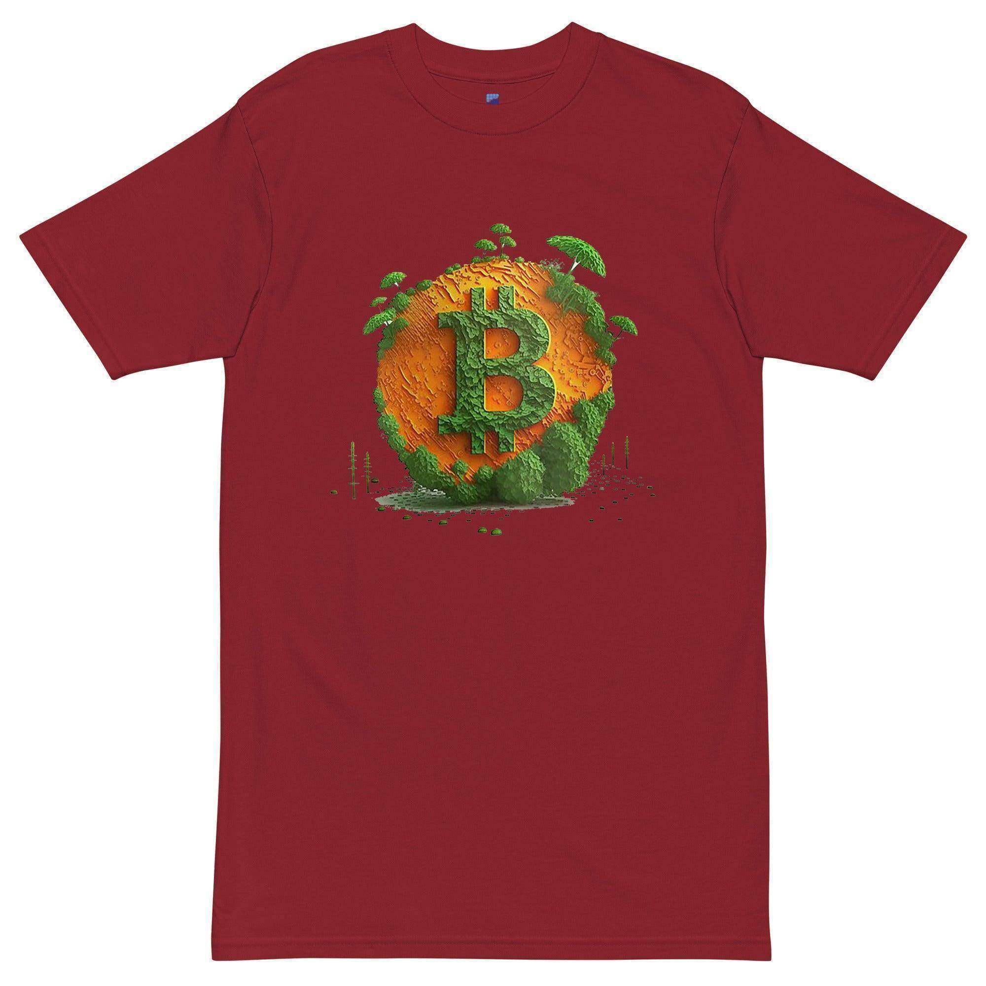 Bitcoin Island Art T-Shirt - InvestmenTees