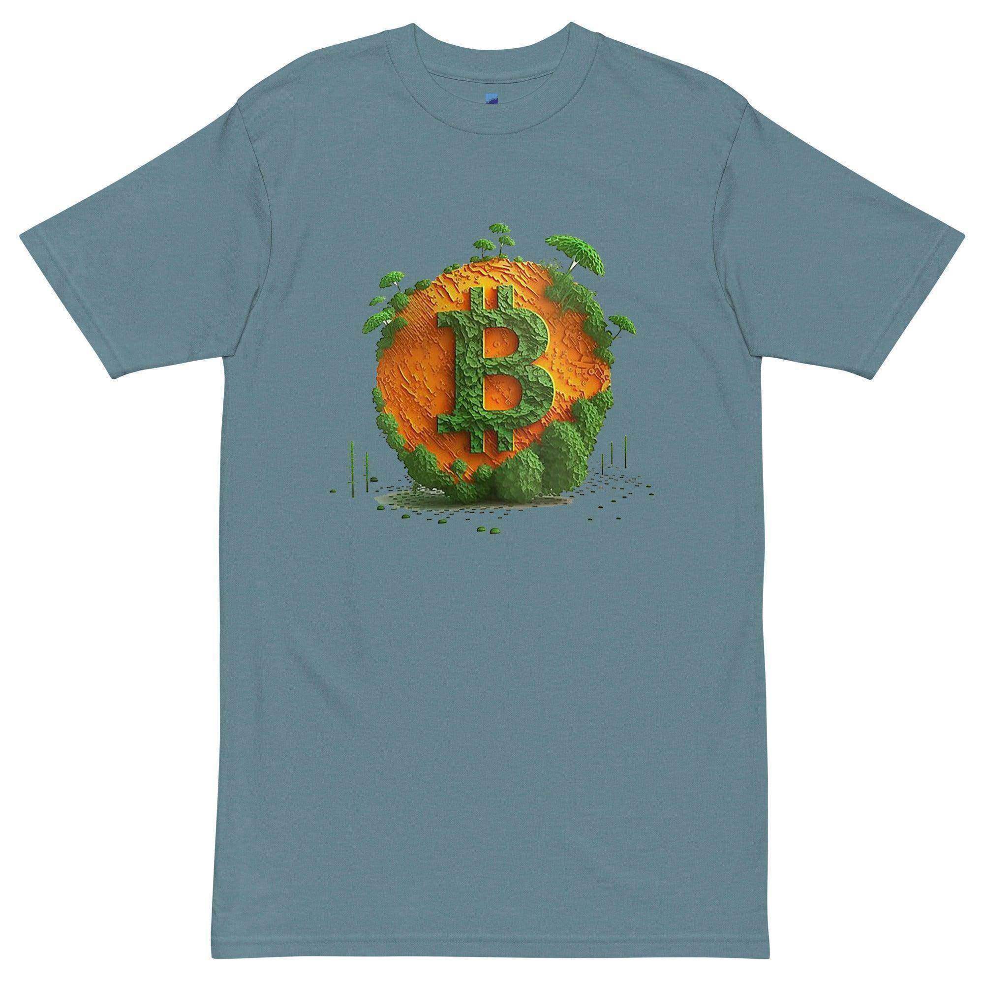 Bitcoin Island Art T-Shirt - InvestmenTees