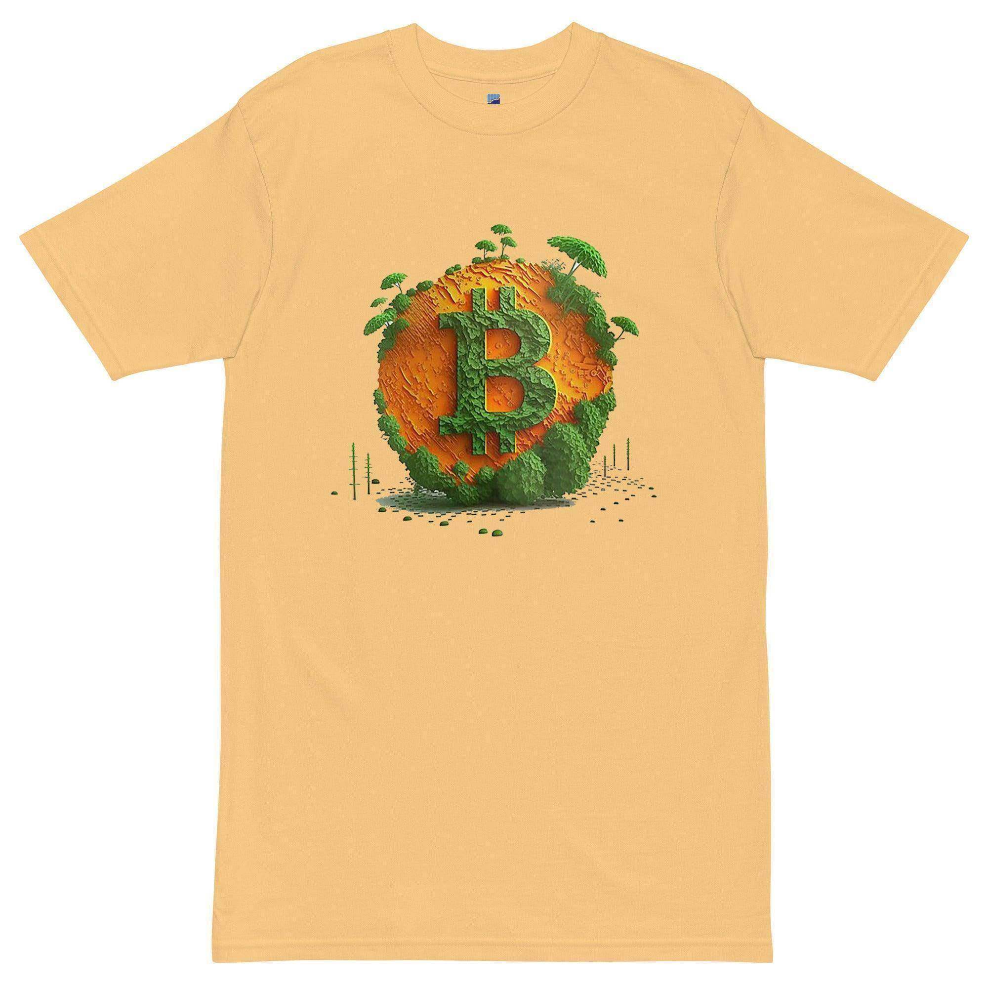 Bitcoin Island Art T-Shirt - InvestmenTees