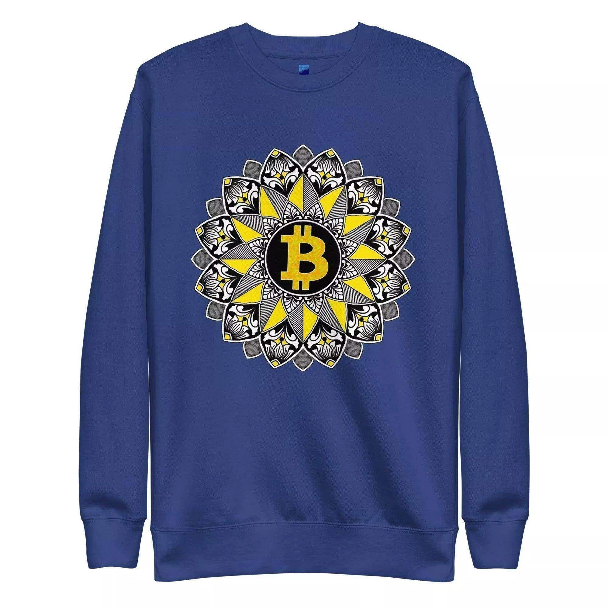 Bitcoin Kaleidoscope Sweatshirt - InvestmenTees