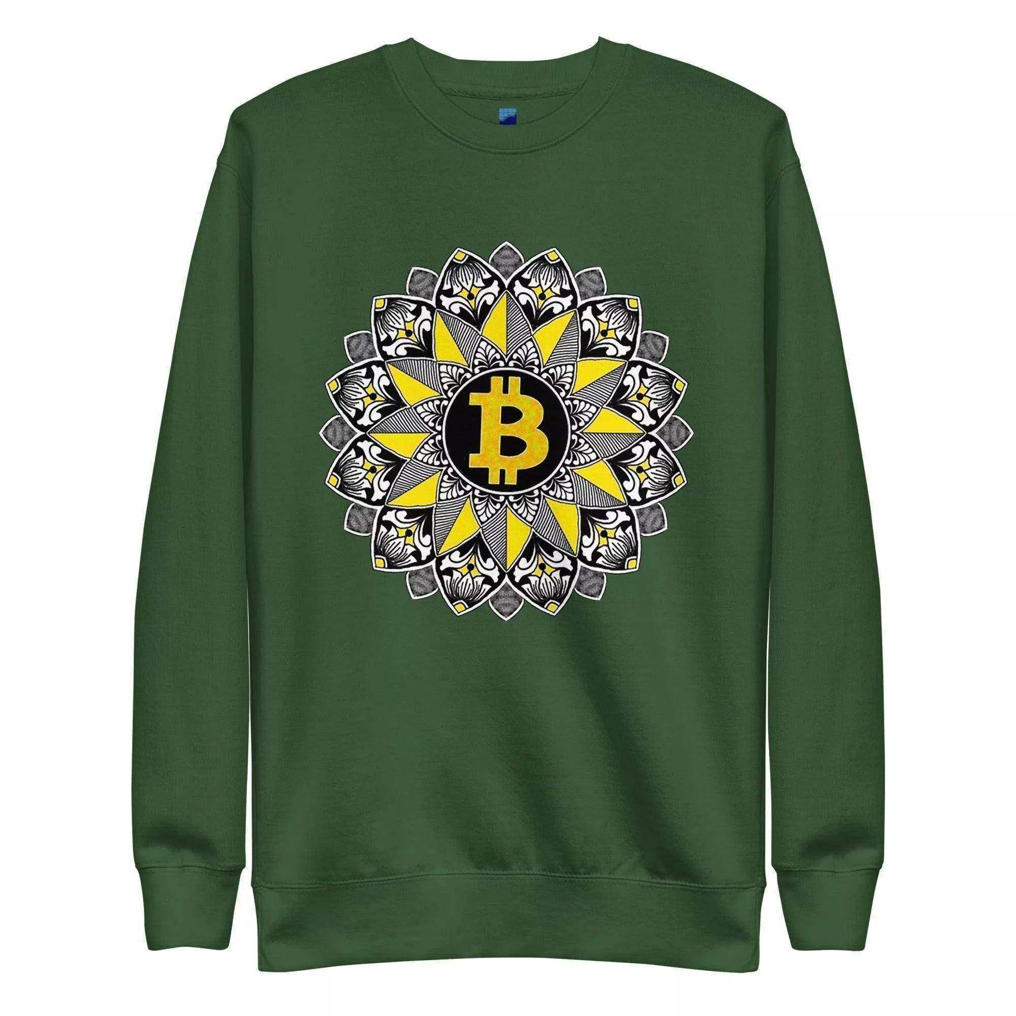 Bitcoin Kaleidoscope Sweatshirt - InvestmenTees