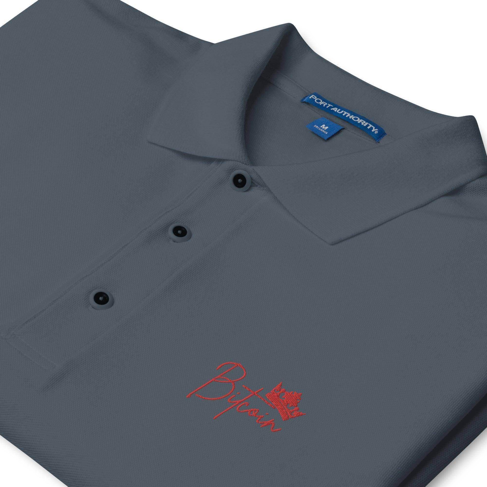 Bitcoin King Polo Shirt - InvestmenTees