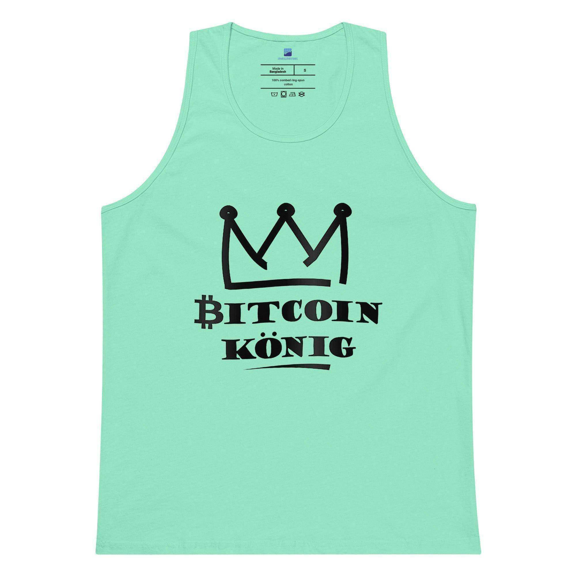 Bitcoin King Tank Top - InvestmenTees