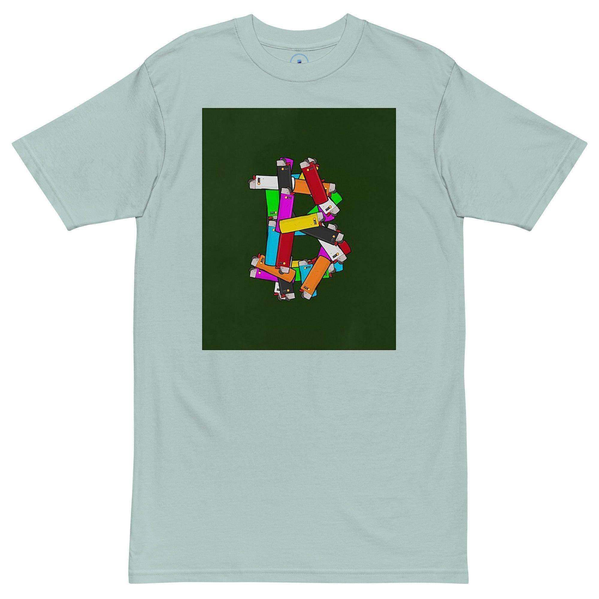 Bitcoin Lighters Art T-Shirt - InvestmenTees