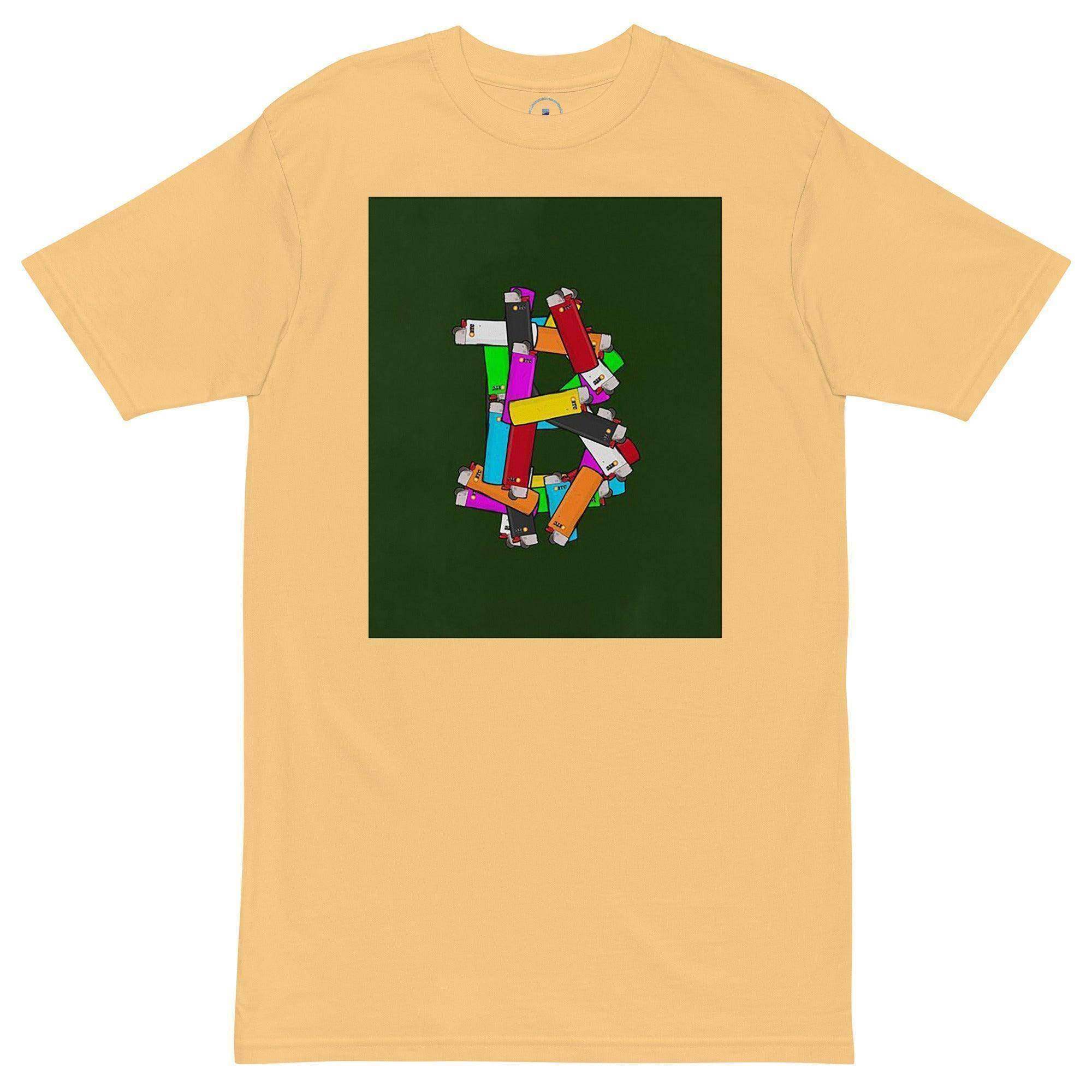 Bitcoin Lighters Art T-Shirt - InvestmenTees