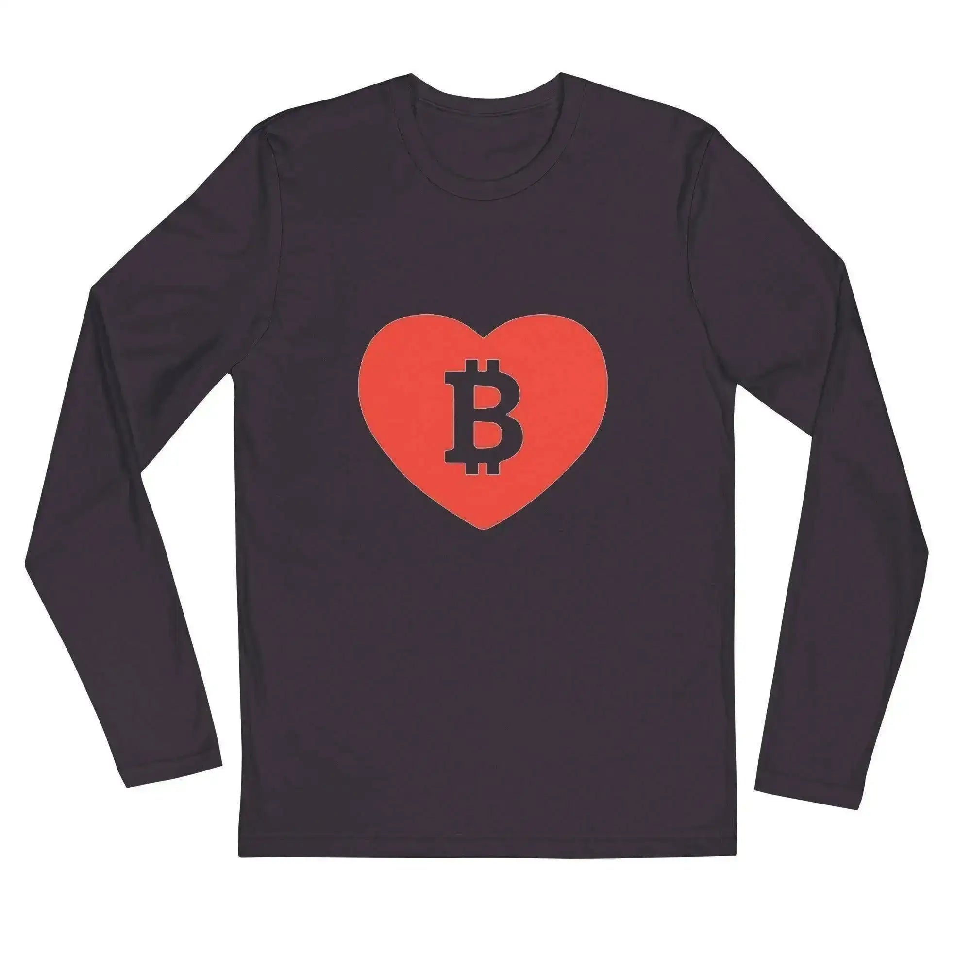 Bitcoin Love 2 Long Sleeve T-Shirt - InvestmenTees