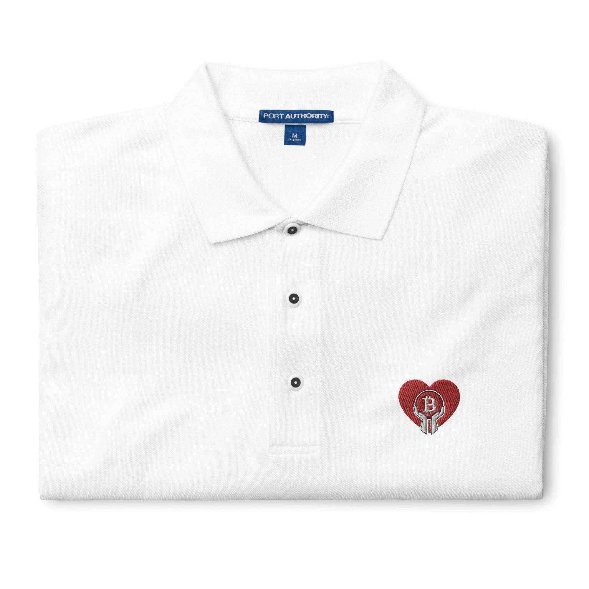 Bitcoin Love Polo Shirt - InvestmenTees