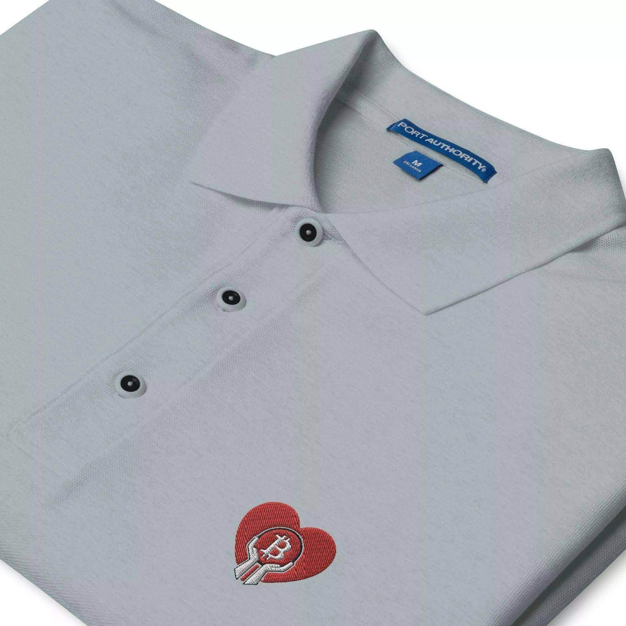 Bitcoin Love Polo Shirt - InvestmenTees
