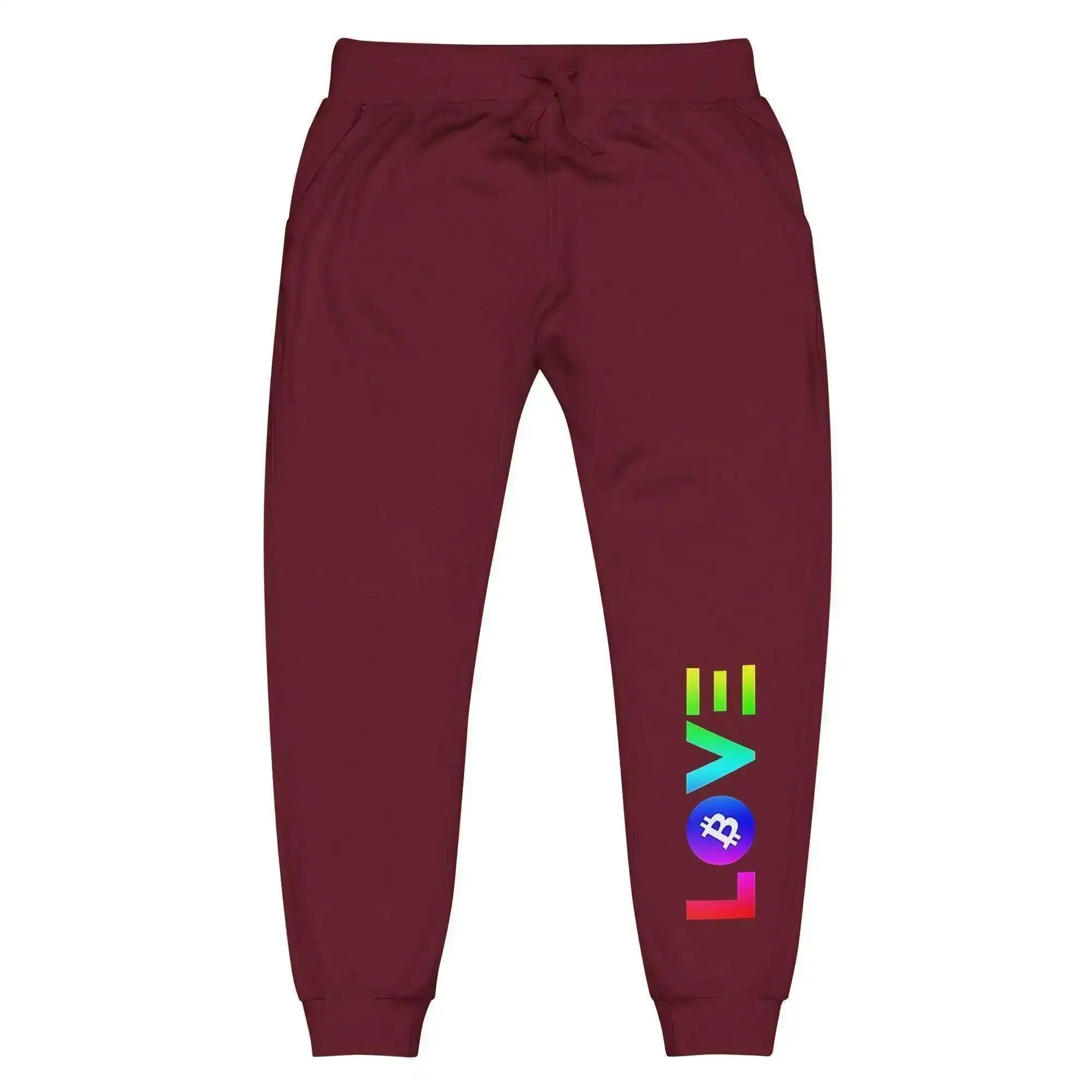 Bitcoin Love Sweatpants - InvestmenTees