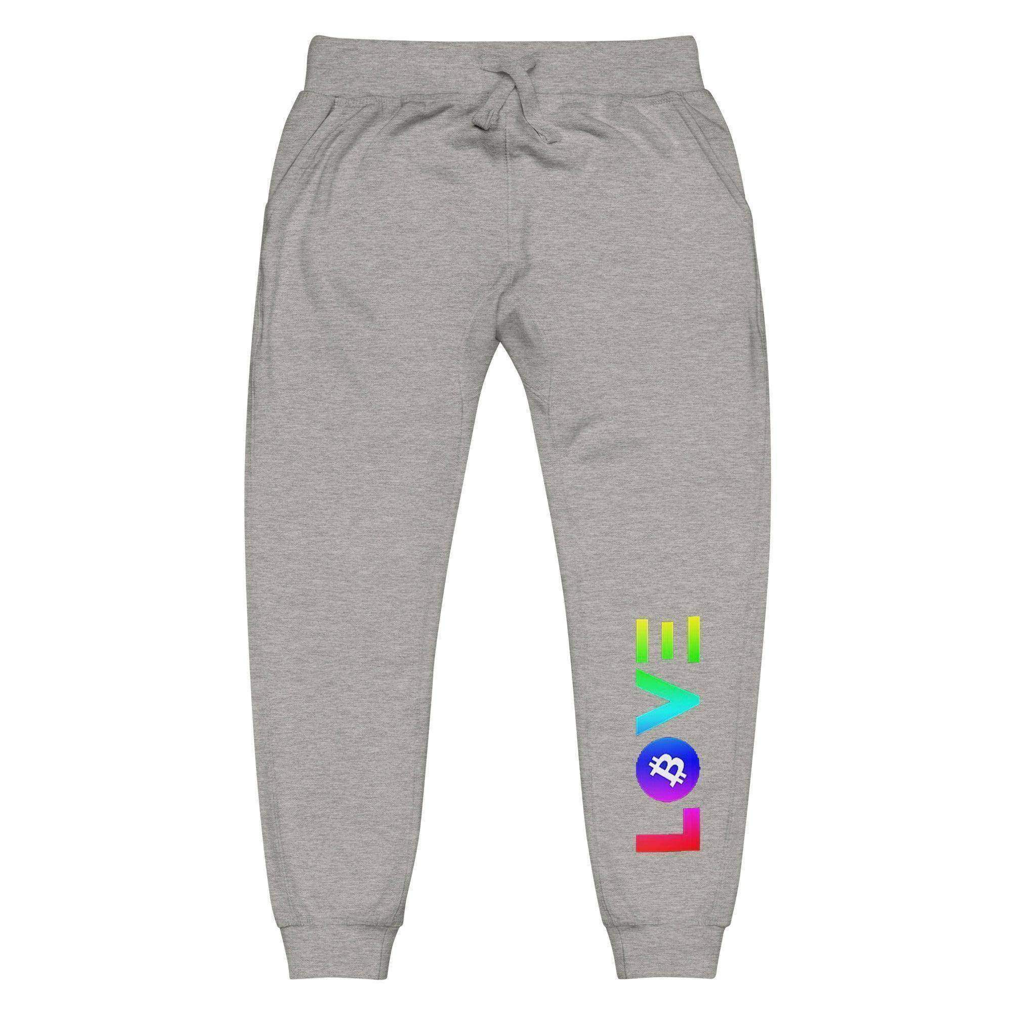 Bitcoin Love Sweatpants - InvestmenTees