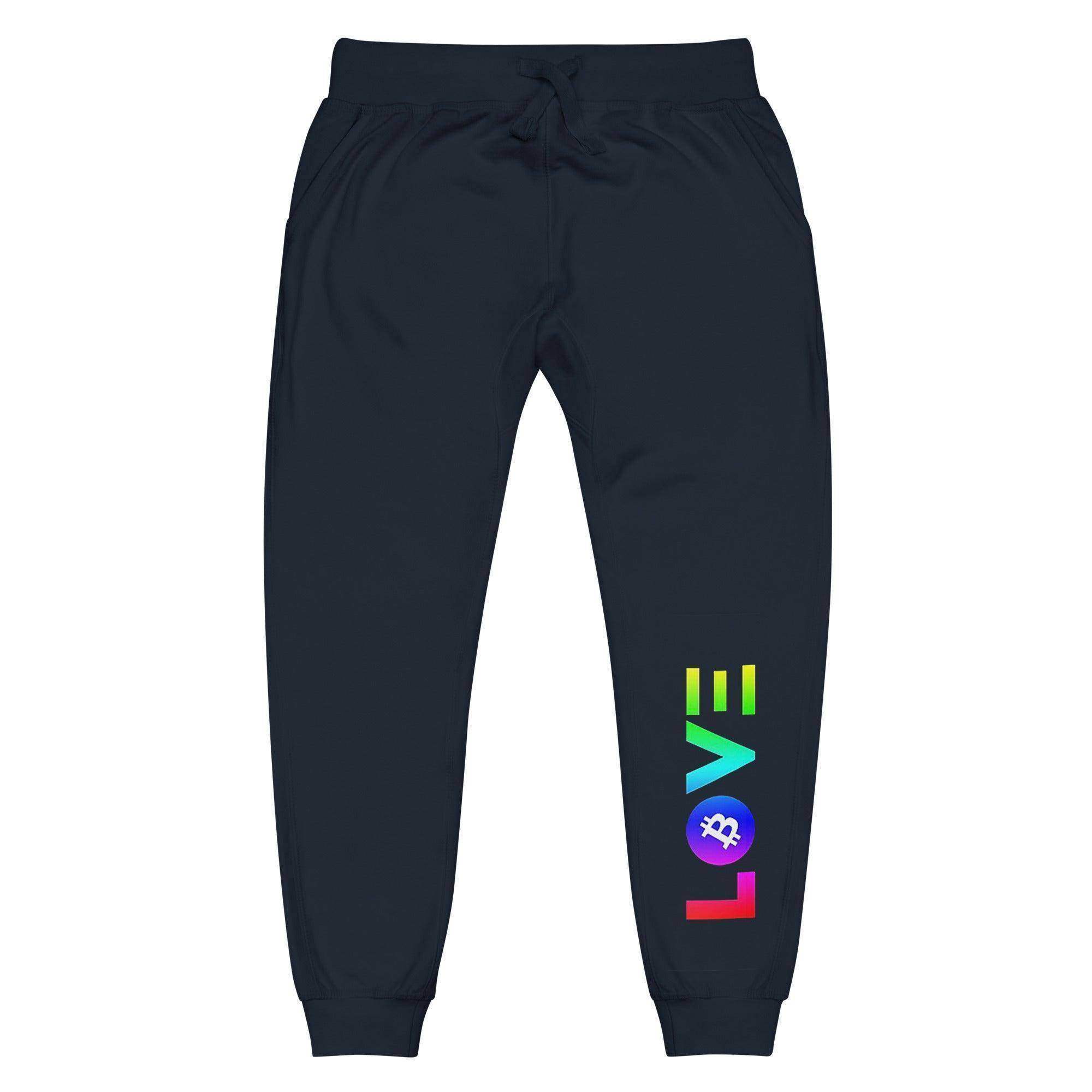 Bitcoin Love Sweatpants - InvestmenTees