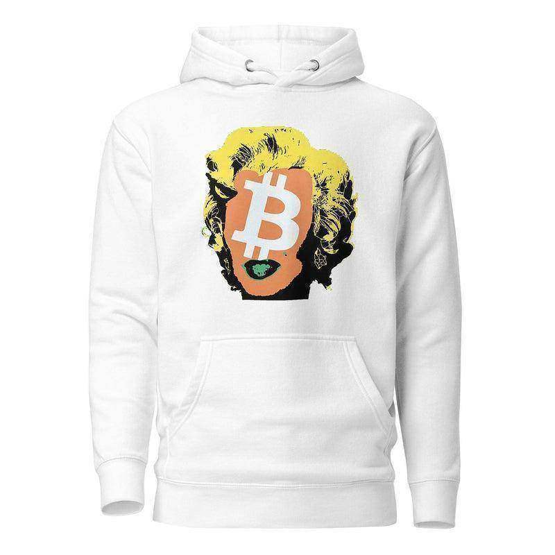 Bitcoin Marilyn Pullover Hoodie - InvestmenTees
