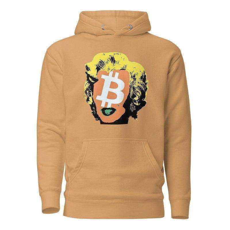 Bitcoin Marilyn Pullover Hoodie - InvestmenTees