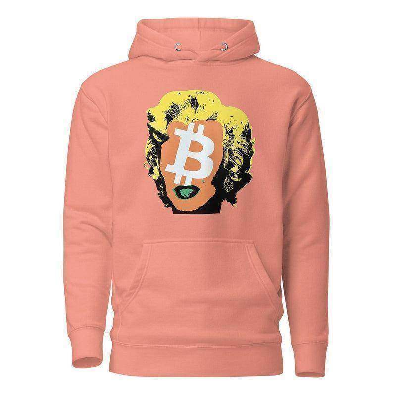 Bitcoin Marilyn Pullover Hoodie - InvestmenTees