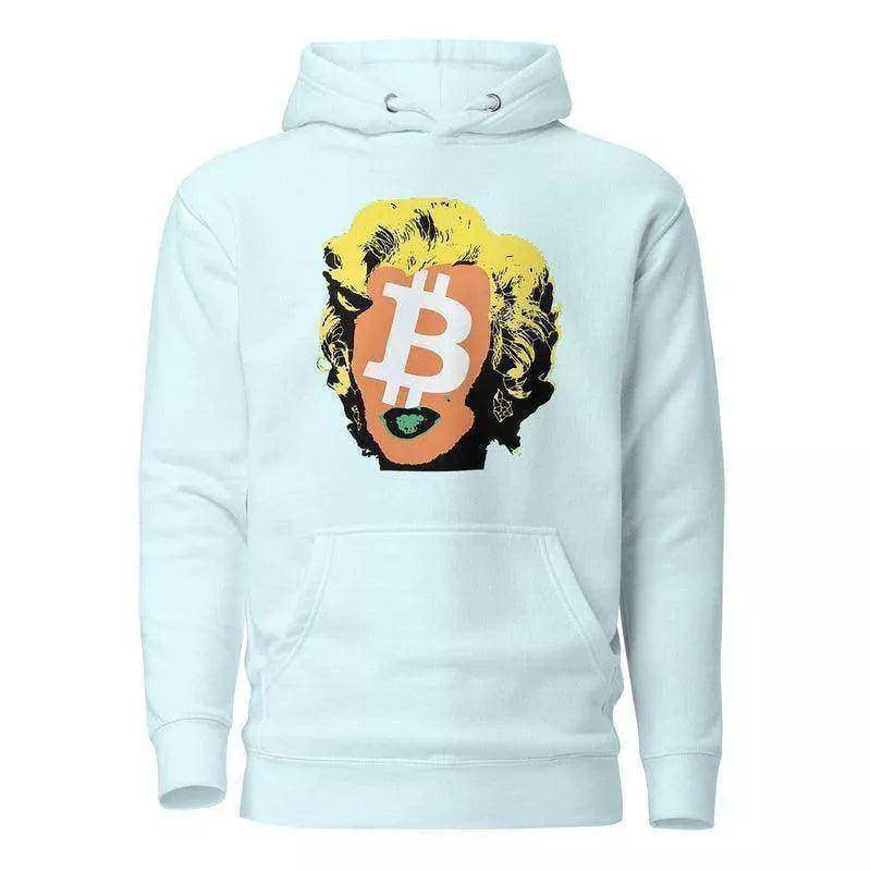 Bitcoin Marilyn Pullover Hoodie - InvestmenTees