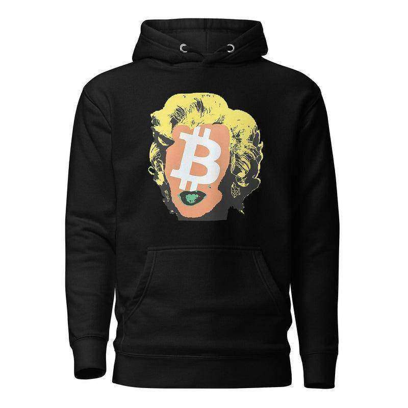 Bitcoin Marilyn Pullover Hoodie - InvestmenTees