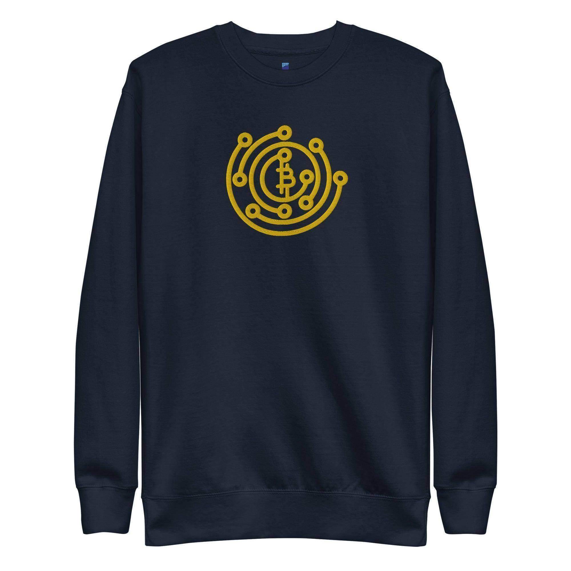 Bitcoin Maze Sweatshirt - InvestmenTees