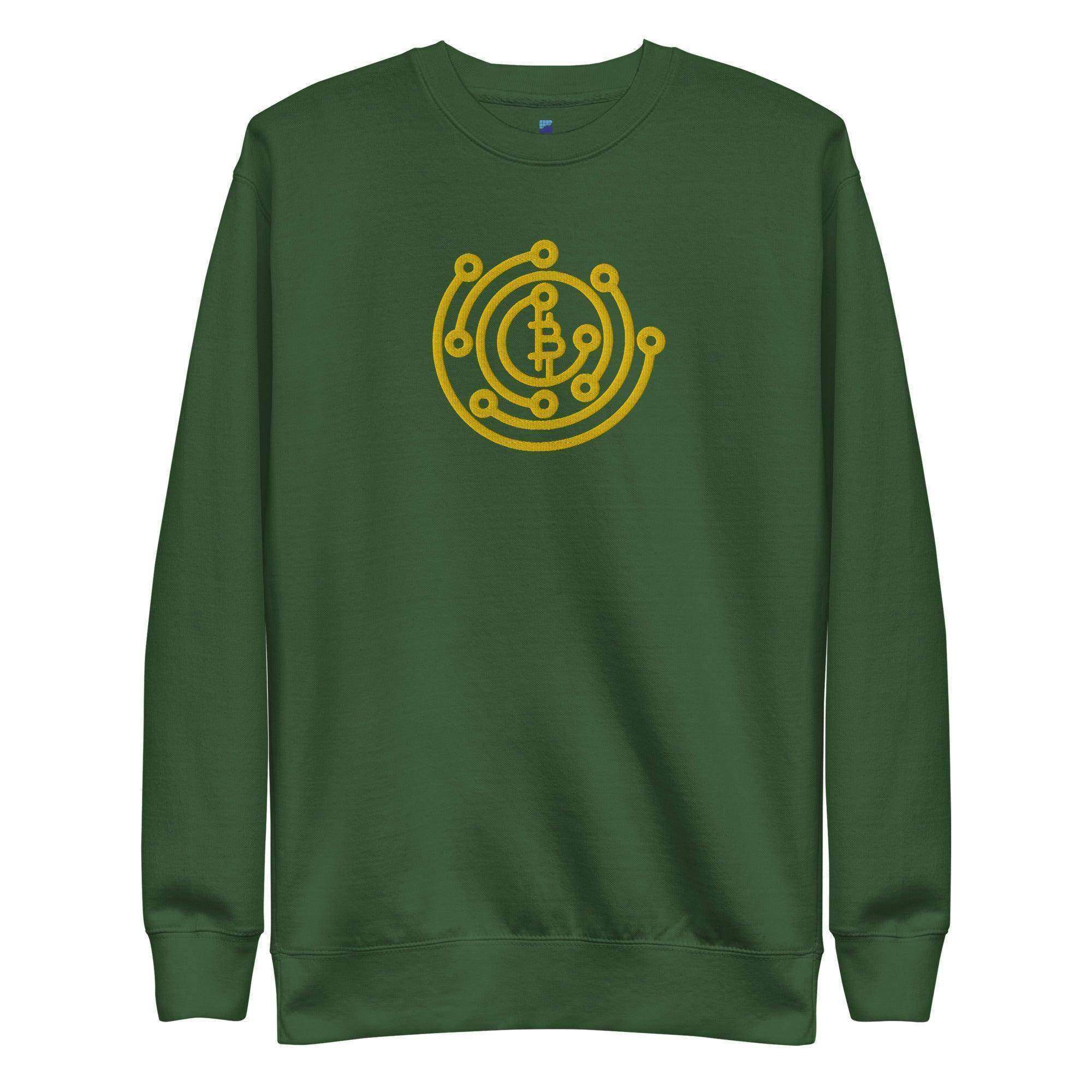 Bitcoin Maze Sweatshirt - InvestmenTees
