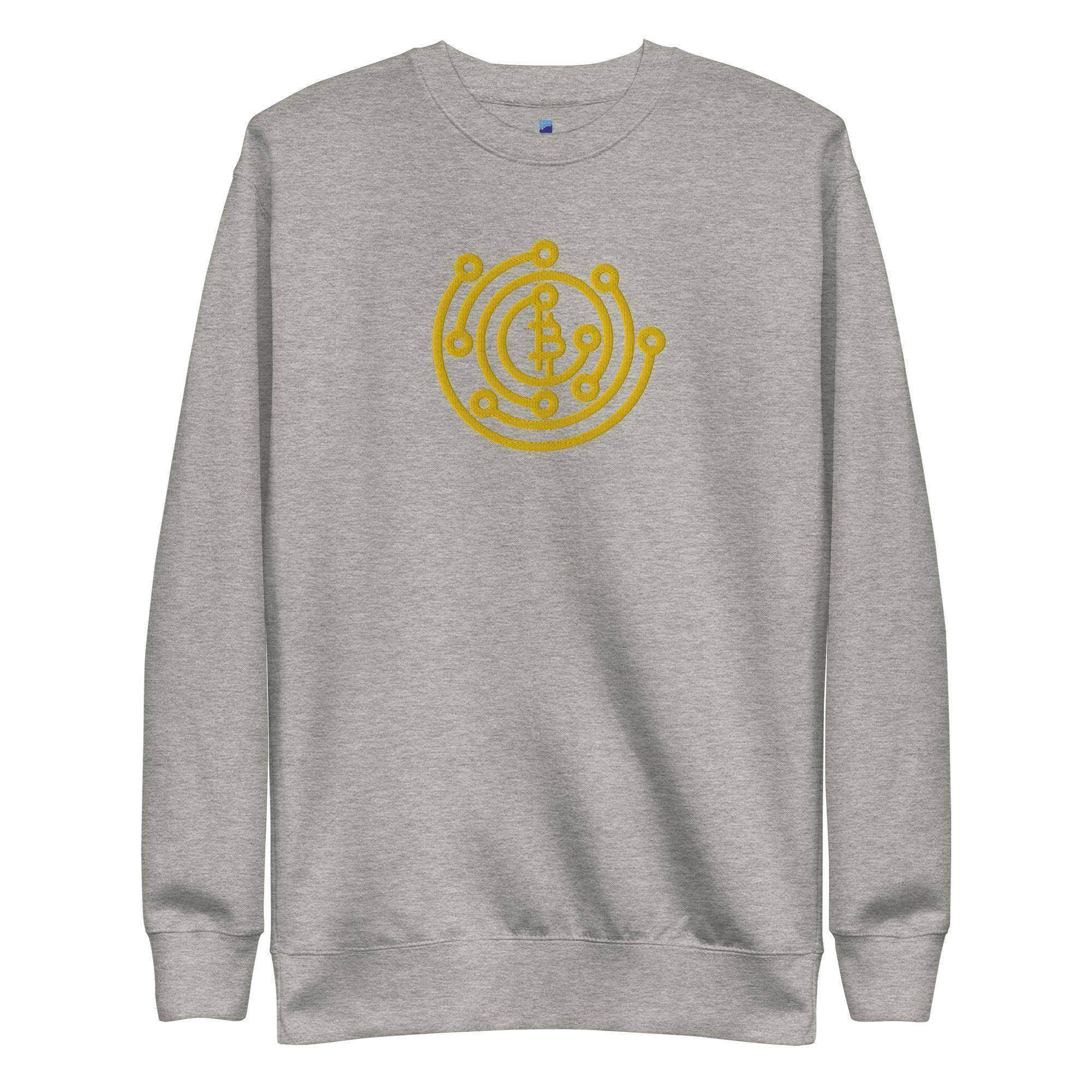 Bitcoin Maze Sweatshirt - InvestmenTees
